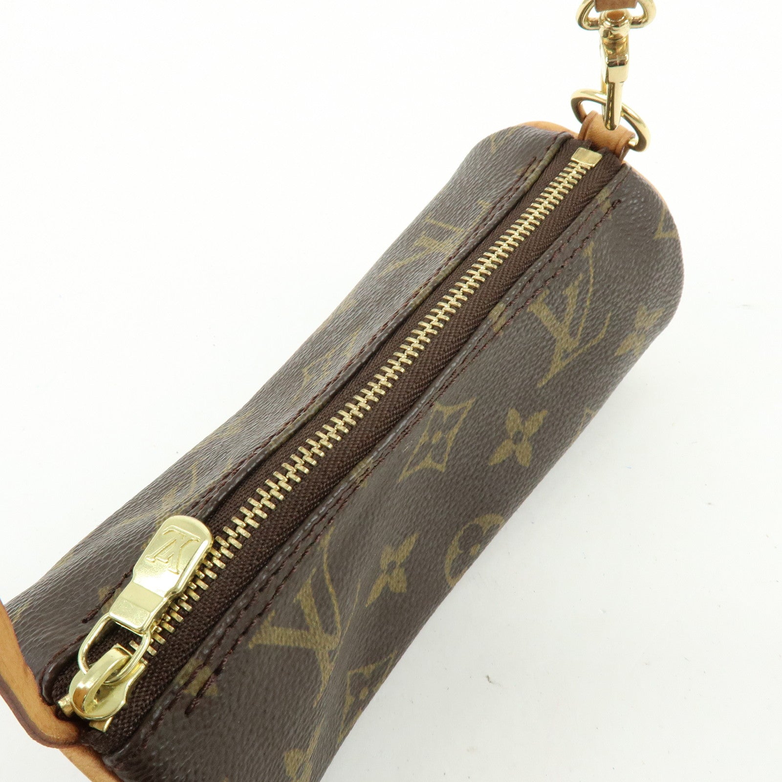 Louis Vuitton Monogram Mini Pouch for Papillon Bag Brown