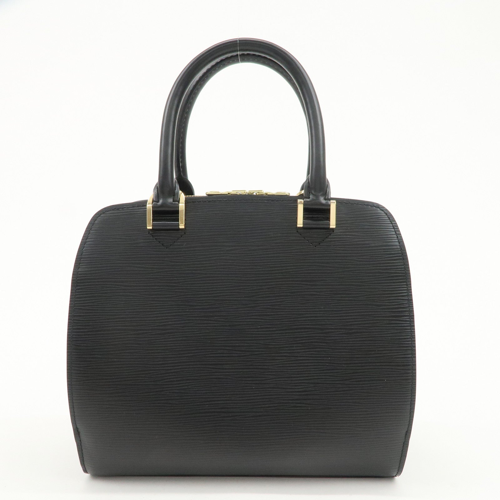 Louis Vuitton Epi Leather Pont Neuf Hand Bag Black Noir M52052