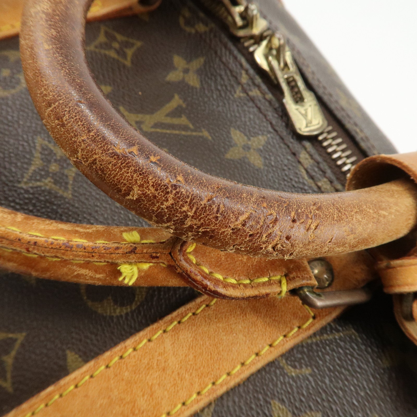 Louis Vuitton Monogram Keep All 55 Boston Bag Travel Bag M41424