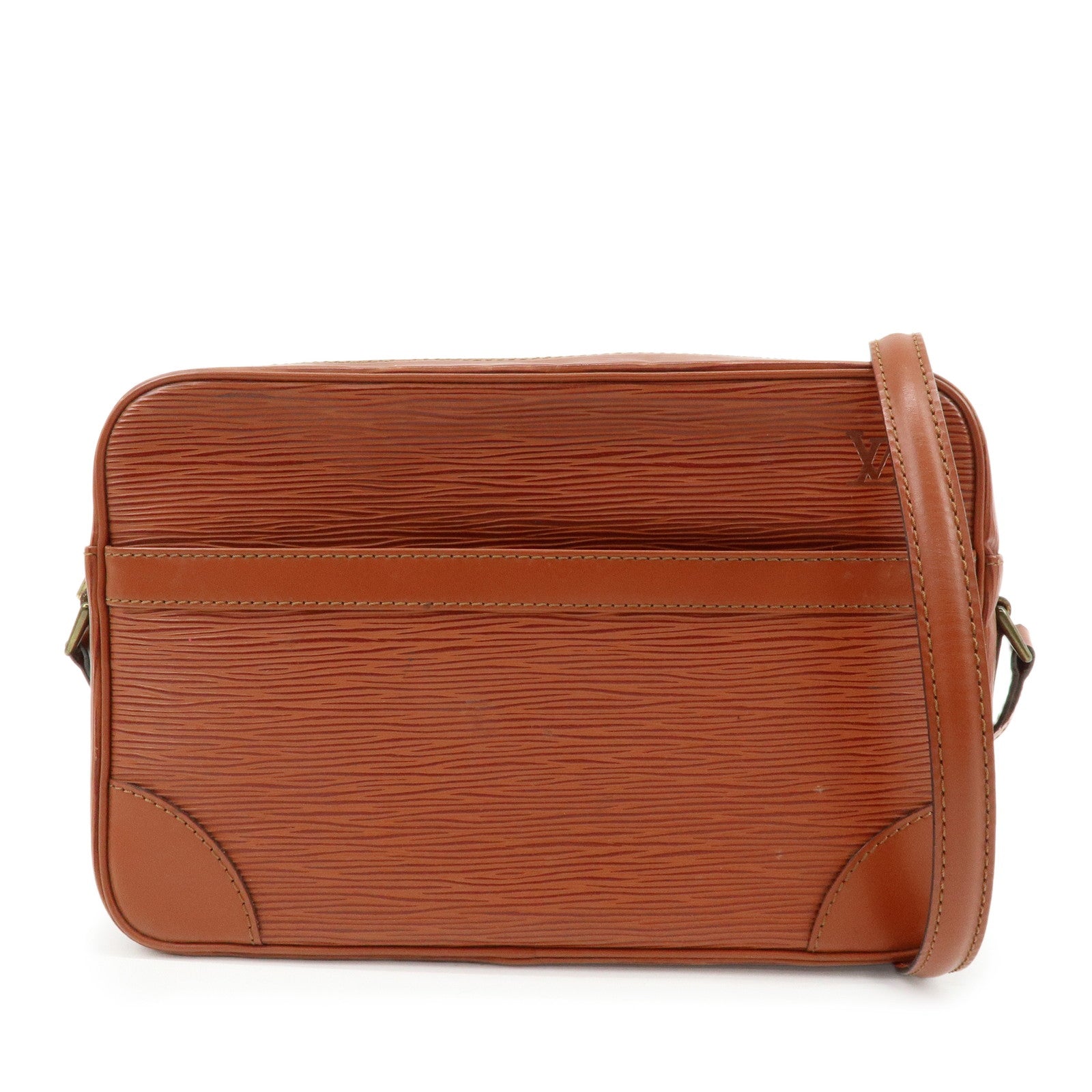 Louis Vuitton Epi Trocadero 24 Shoulder Crossbody Bag Brown M52313