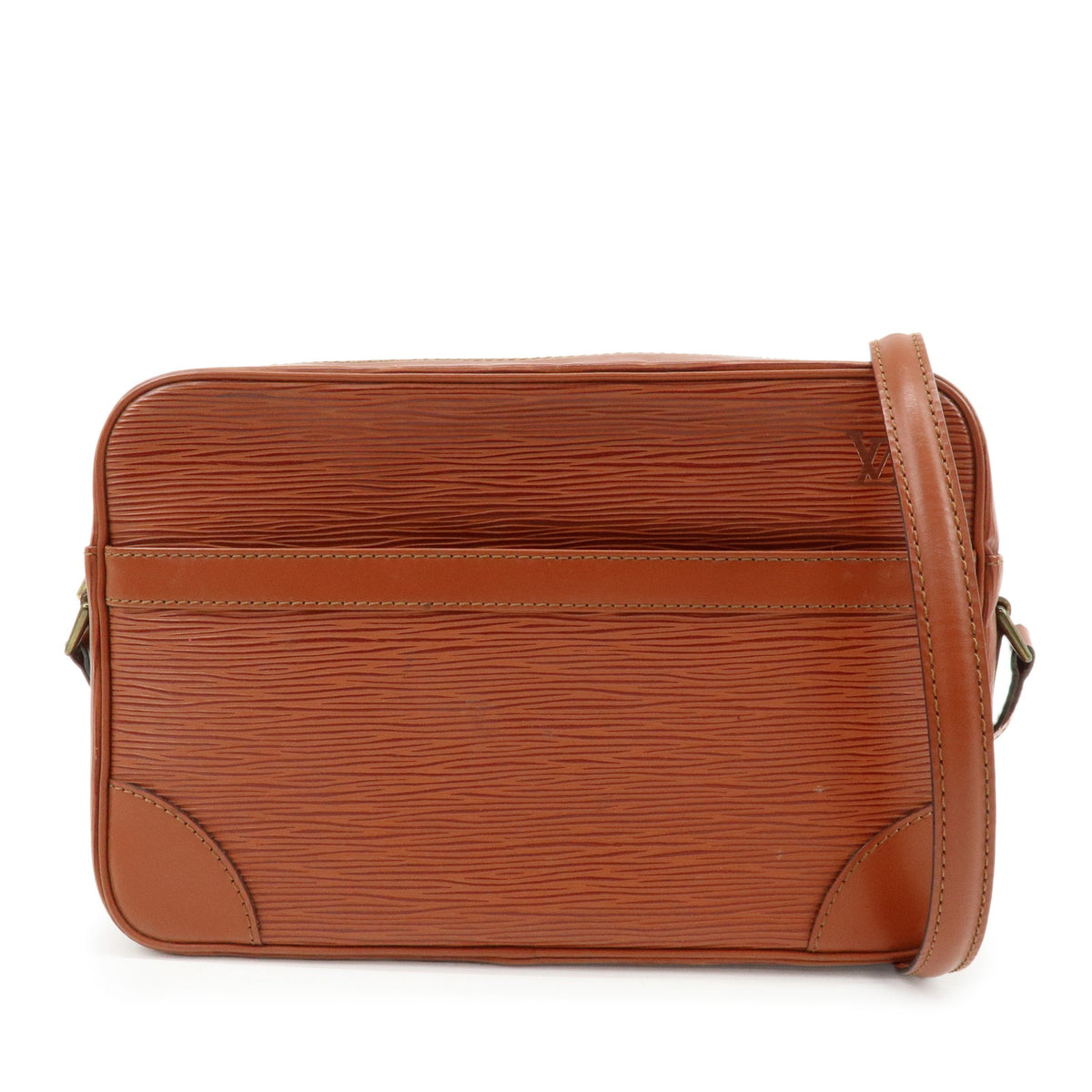 Louis Vuitton Epi Trocadero 24 Shoulder Crossbody Bag Brown M52313