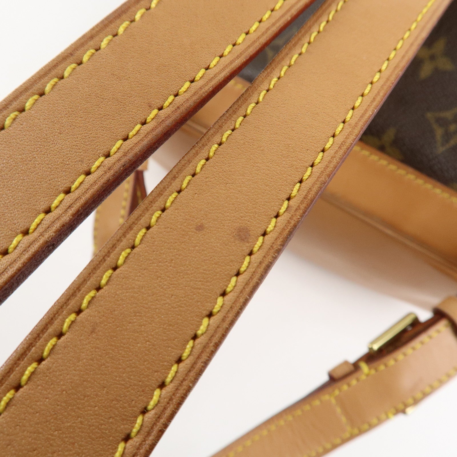 Louis Vuitton Monogram Montsouris MM Back Pack Ruck Sack M51136 Used