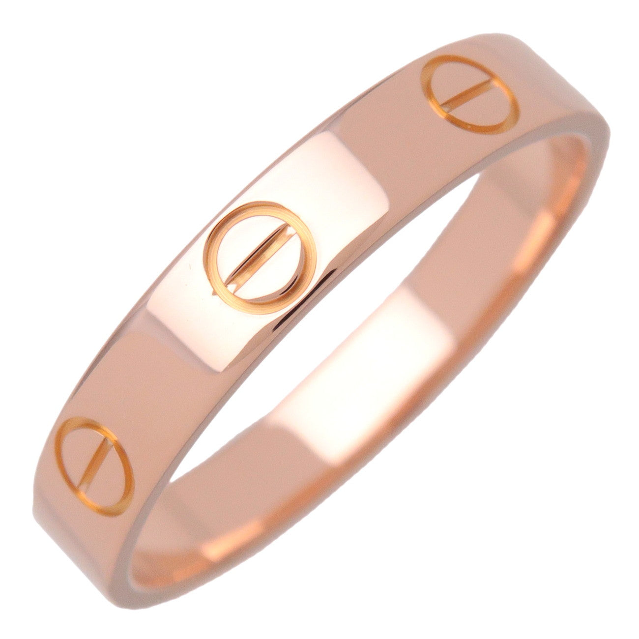 Cartier Mini Love Ring K18 750PG Rose Gold #56 US7.5 EU56 HK16.5