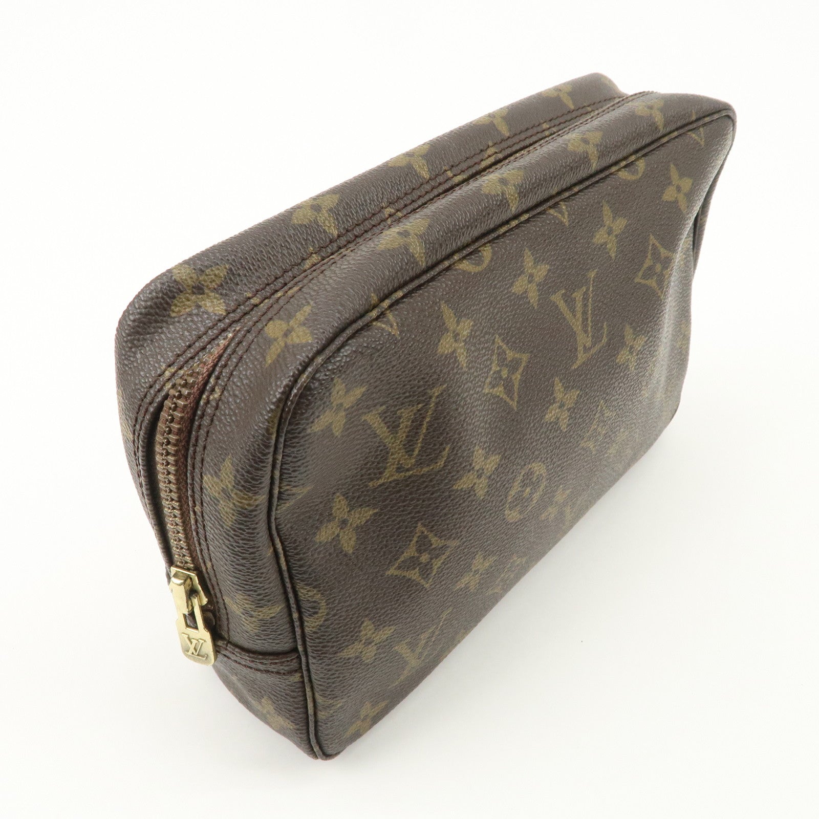 Louis Vuitton Monogram Trousse Toilette 23 Pouch Brown M47524