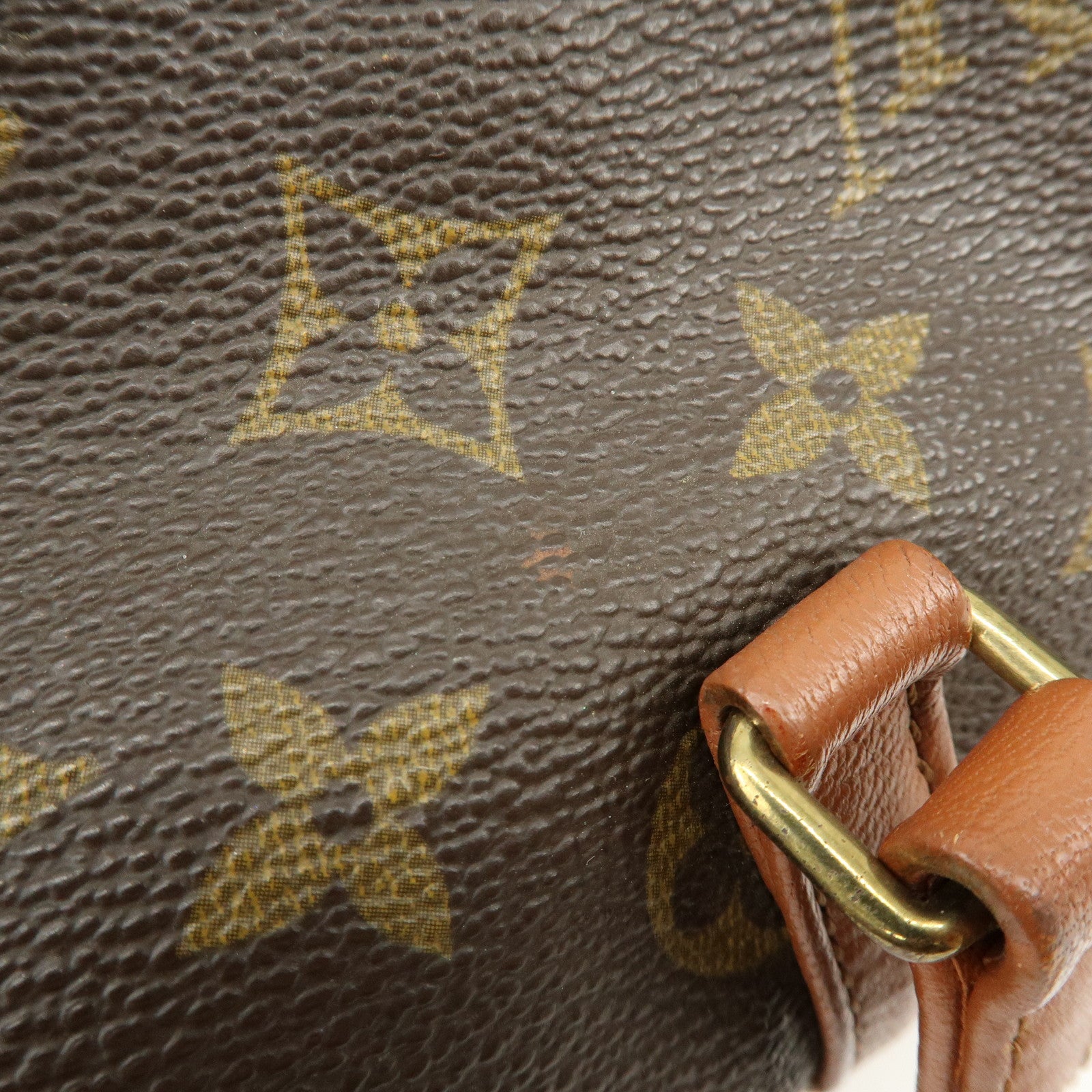 Louis Vuitton Monogram Papillon 30 Hand Bag Brown M51365