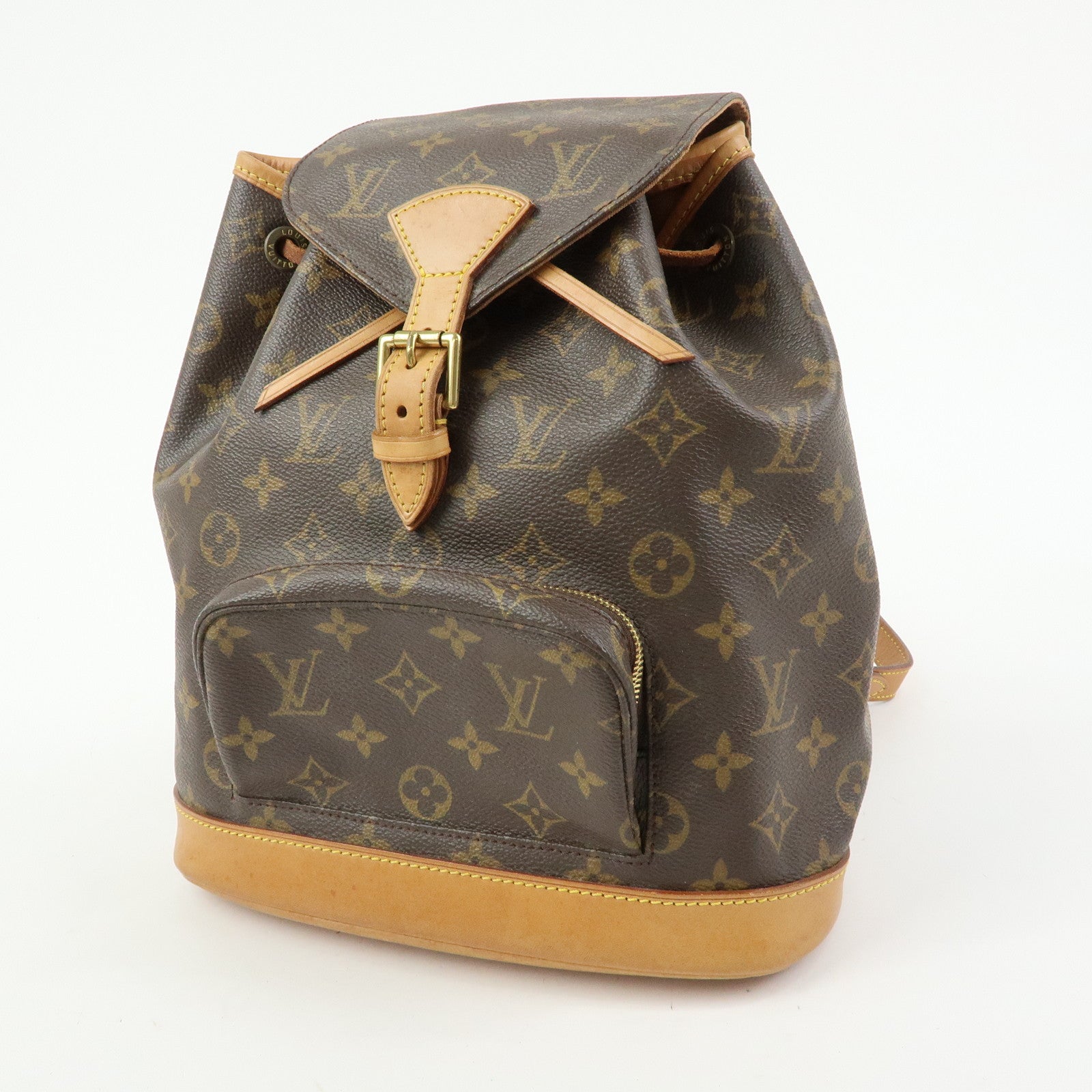 Louis Vuitton Monogram Montsouris MM Backpack Brown M51136