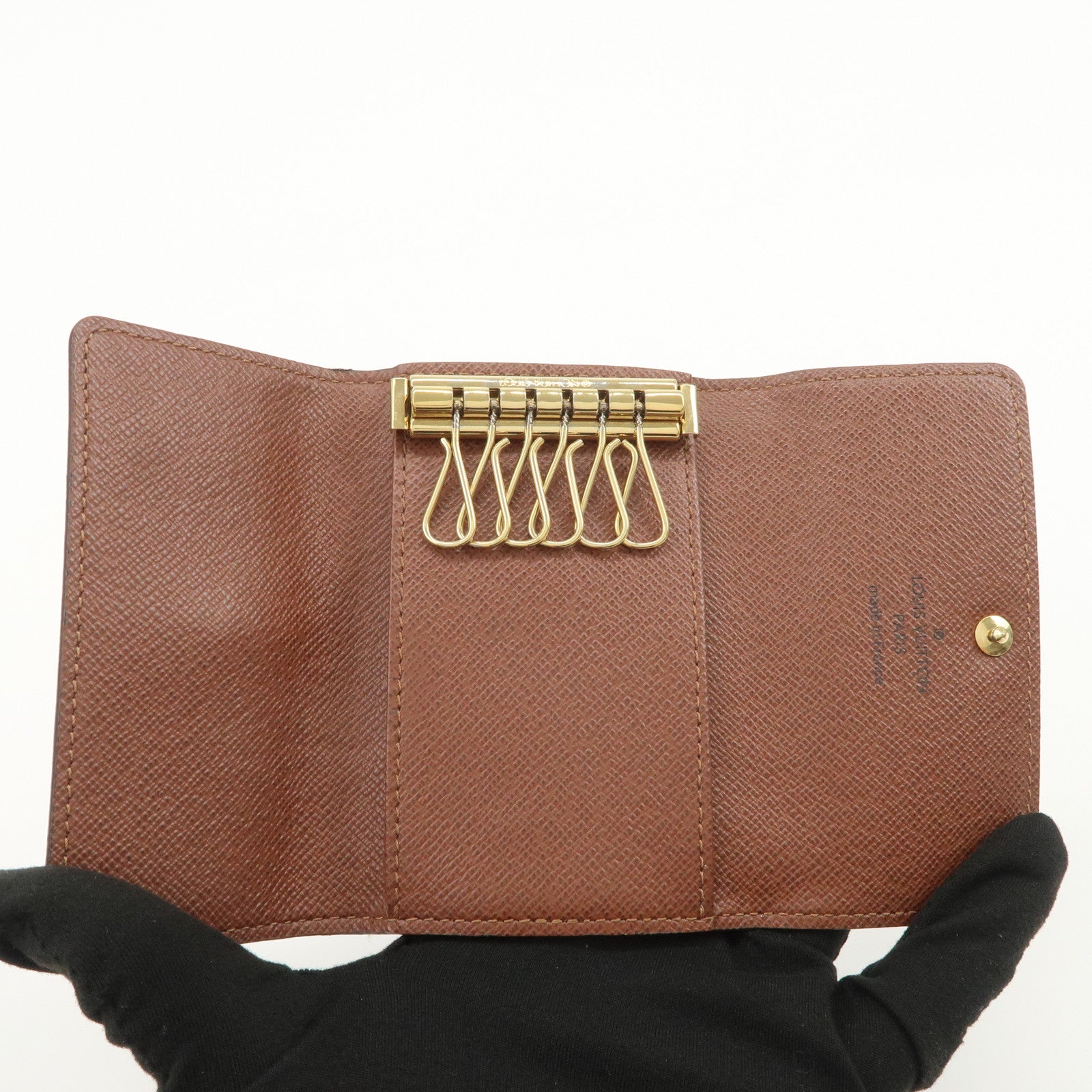 Louis Vuitton Monogram Multicles 6 Key Case Key Holder Brown M62630
