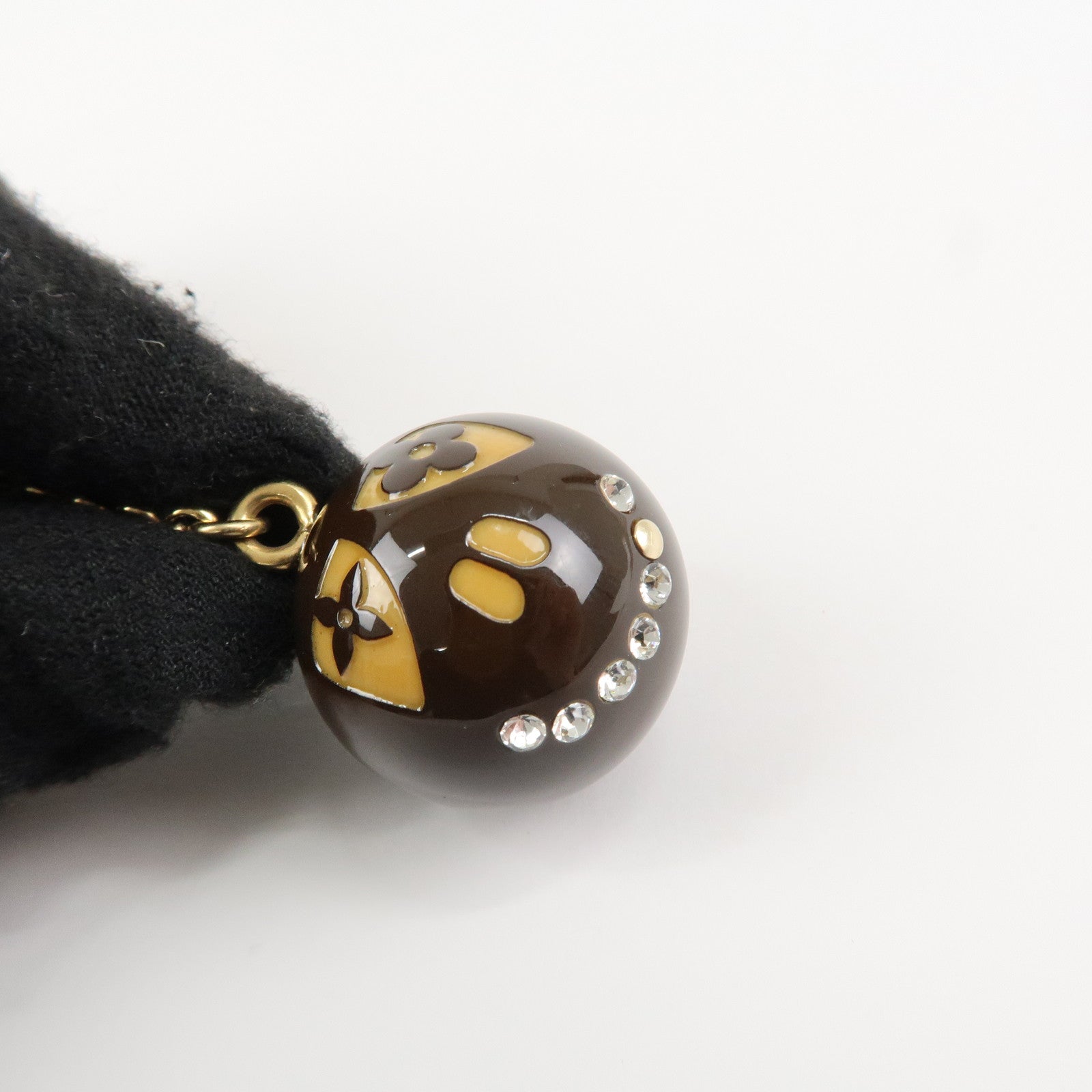 Louis Vuitton Monogram Porte Cles Jack&Lucy Bag Charm Halloween M65376 Used