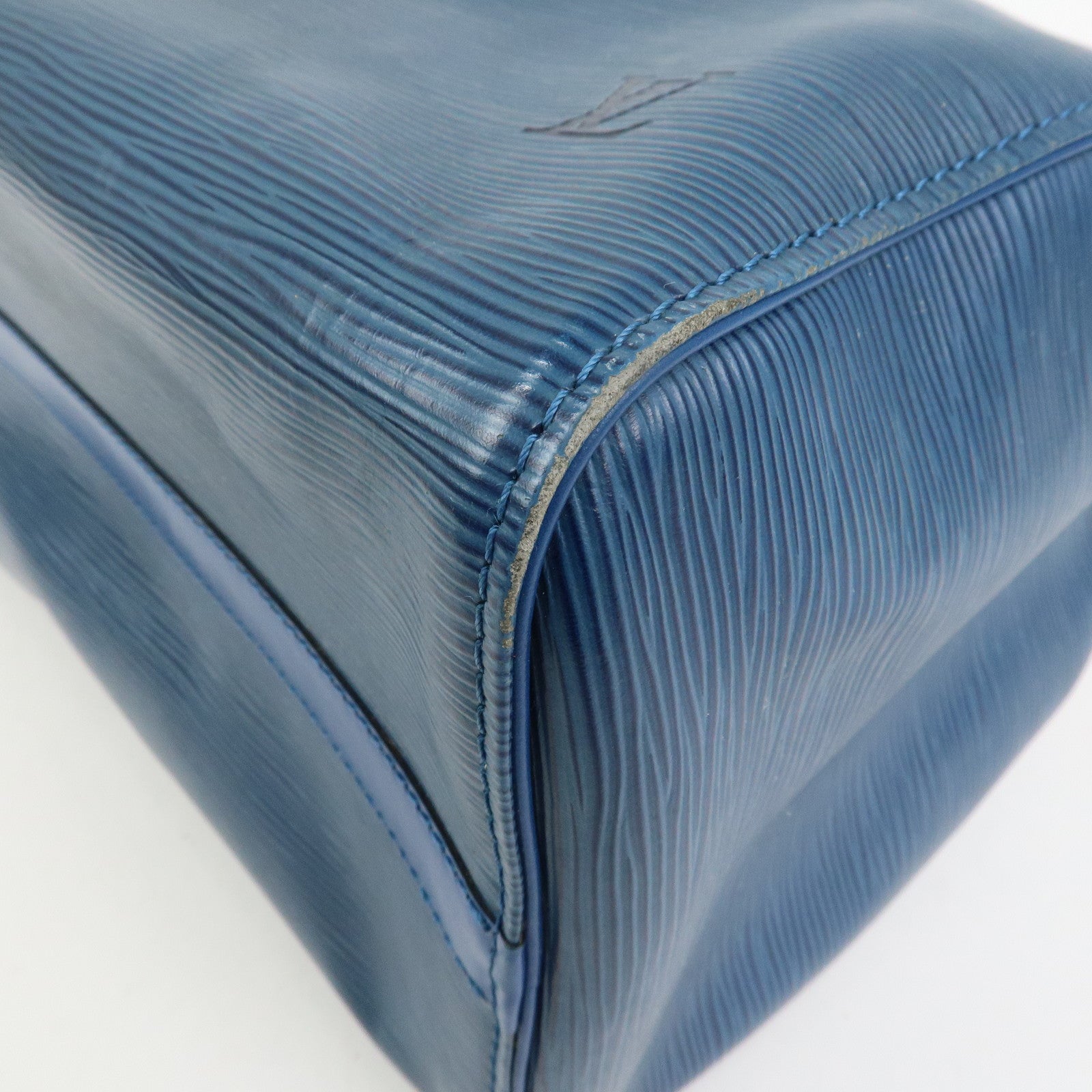 Louis Vuitton Epi Speedy 30 Hand Bag Boston Bag Toledo Blue M43005