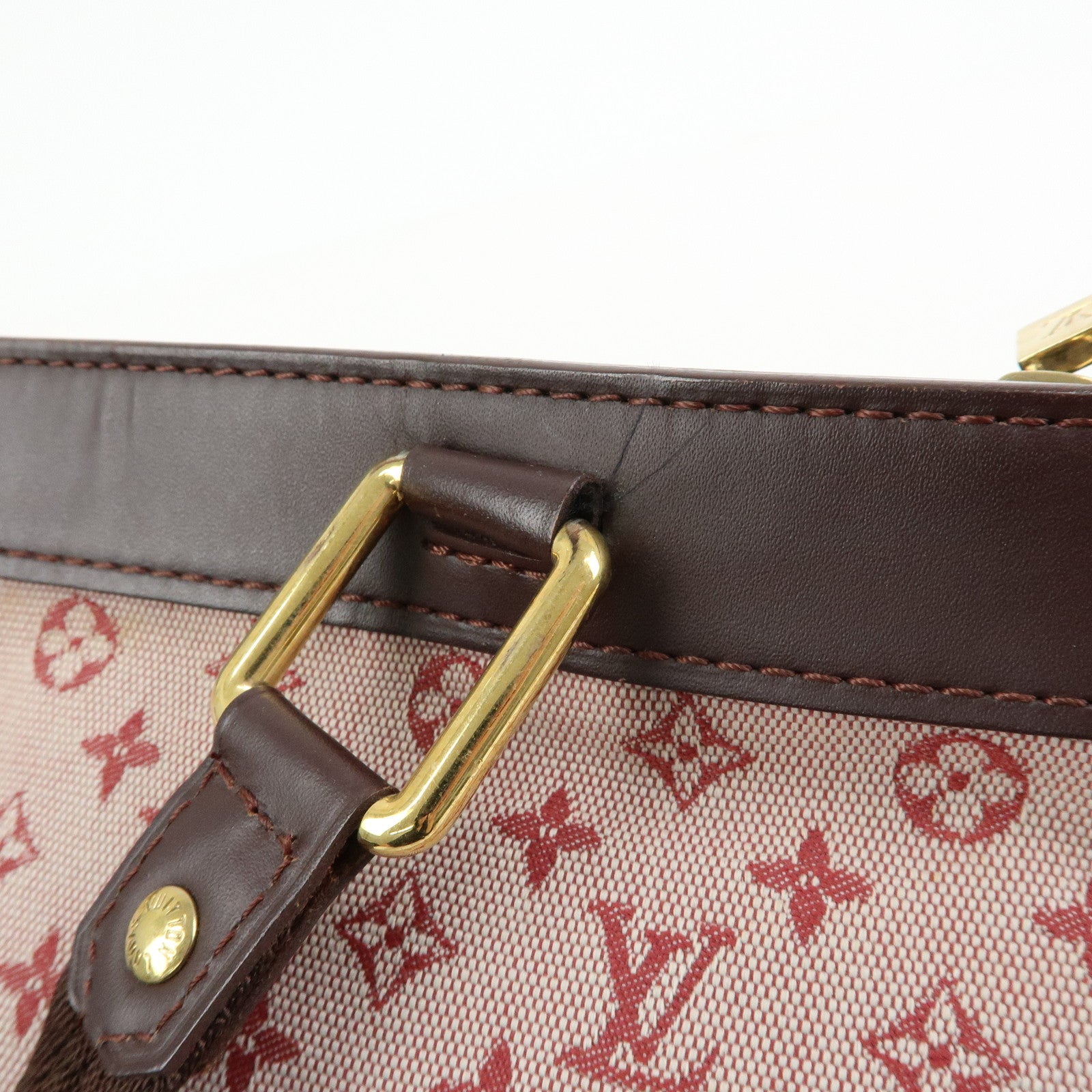 Louis Vuitton Monogram Mini Lucille PM Hand Bag Cerise M92678