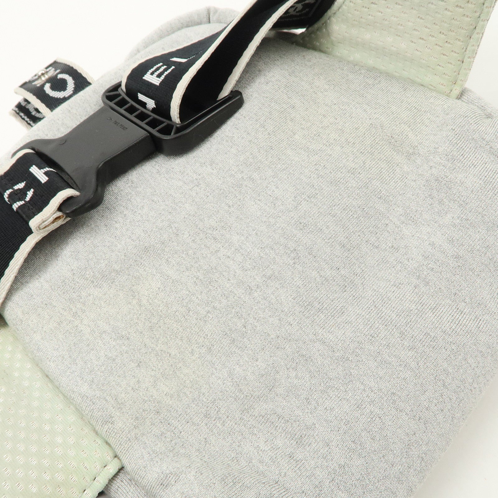 CHANEL Sport Line Cotton Jersey Waist Bag Body Bag Grey