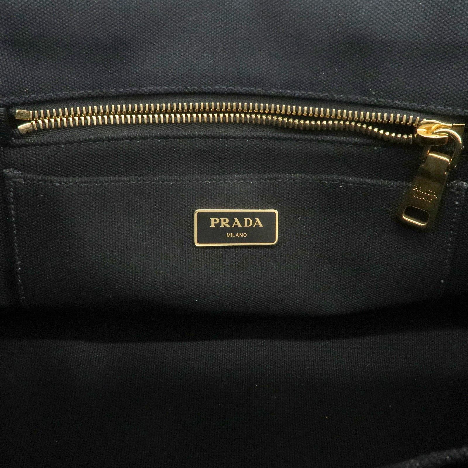 PRADA Logo Canapa Mini Canvas 2Way Bag Hand Bag Shoulder Bag 1BG439