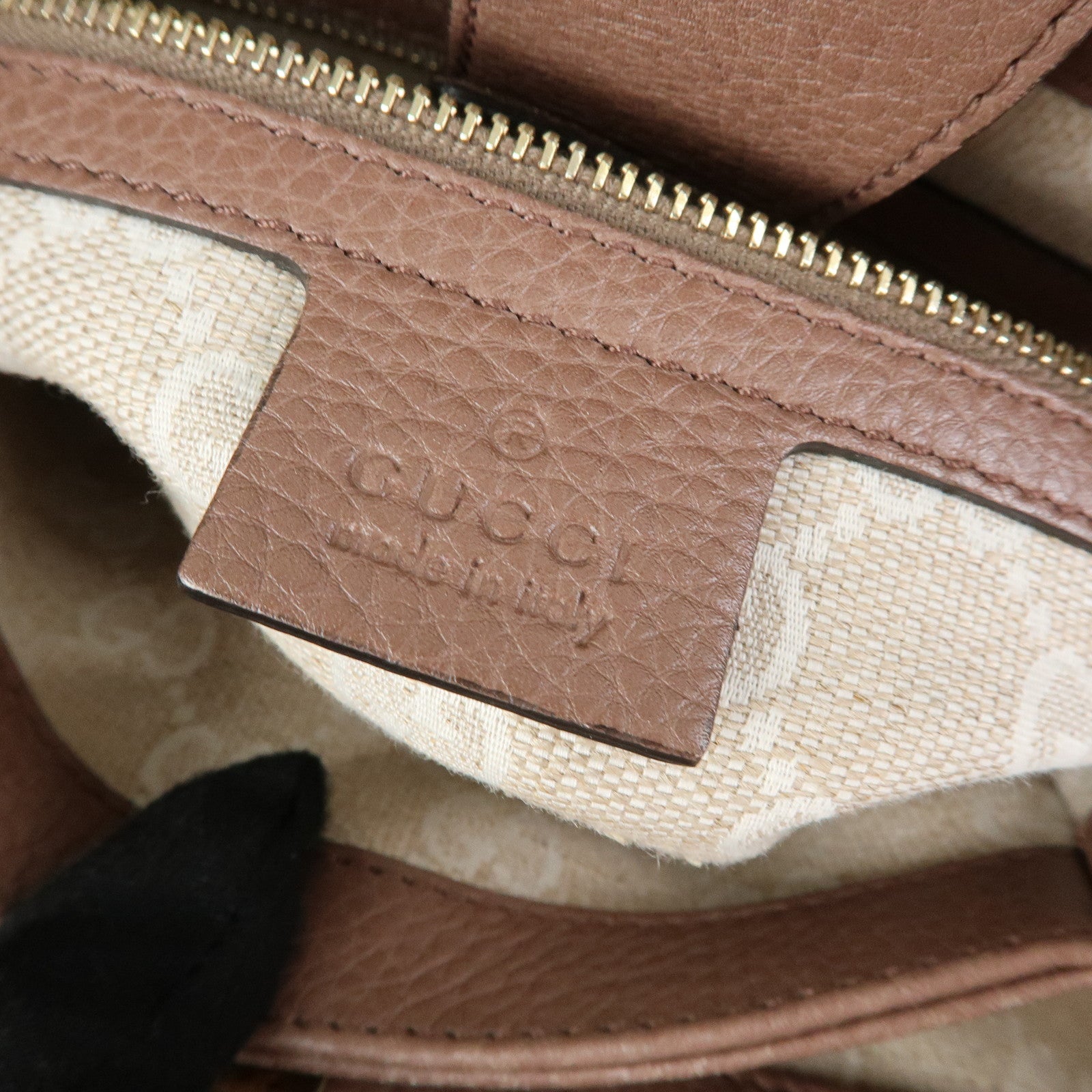 GUCCI Bamboo Diana Leather 2Way Shoulder Bag Hand Bag Brown 308360