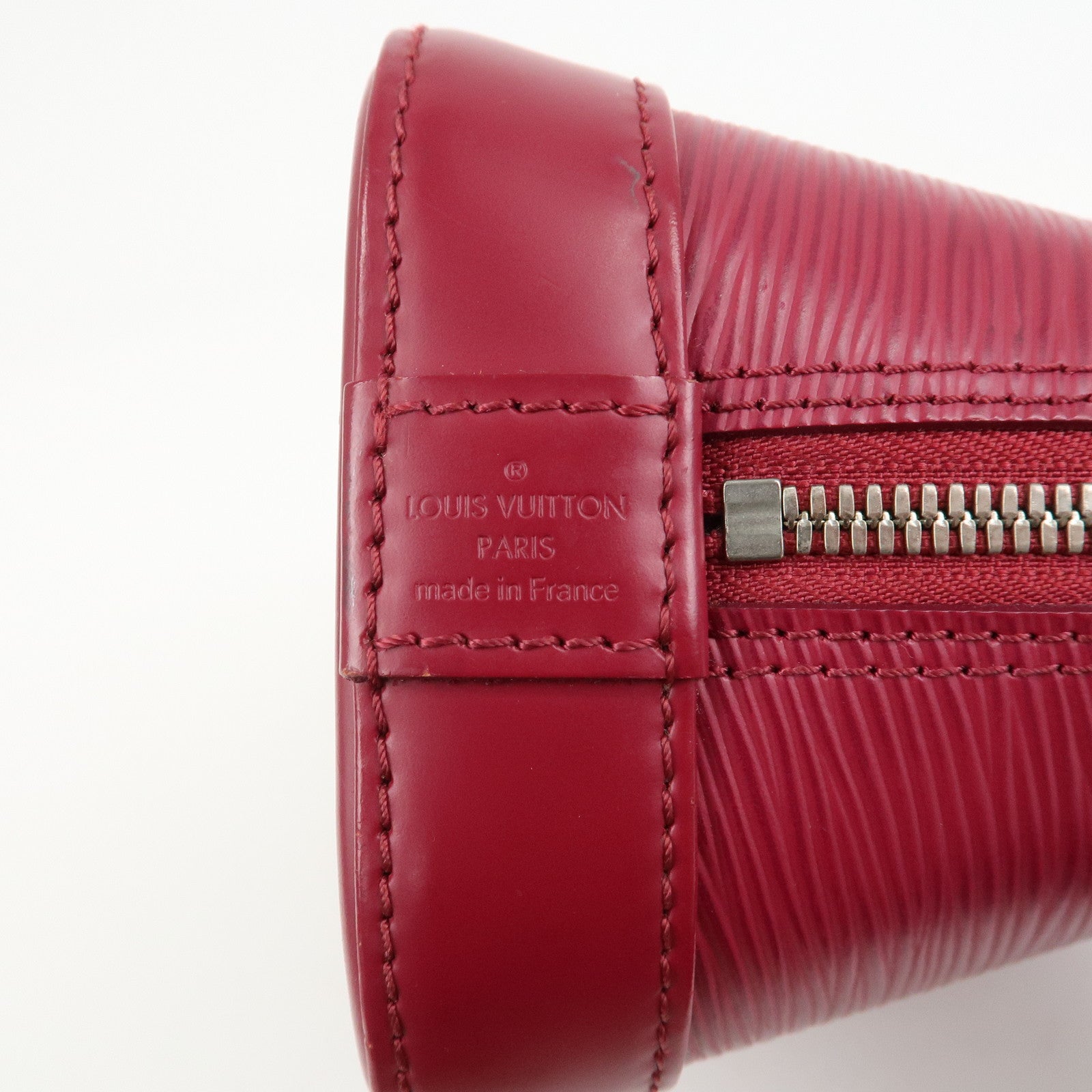 Louis Vuitton Epi Alma BB Hand Bag Shoulder Bag Fuchsia M40851