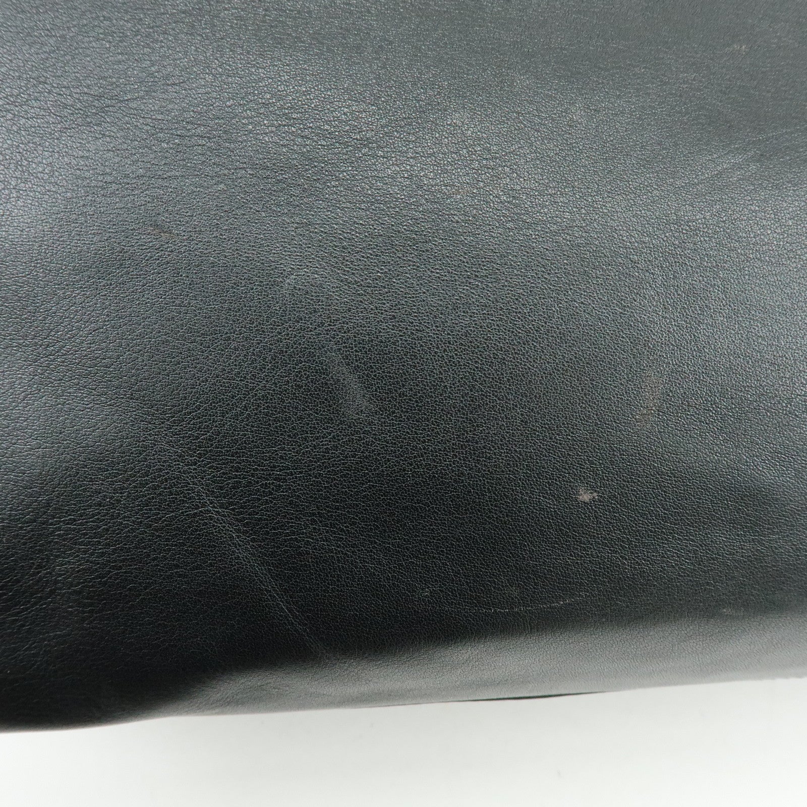 LOEWE Anagram Calf Leather 2Way Bag Boston Bag Black