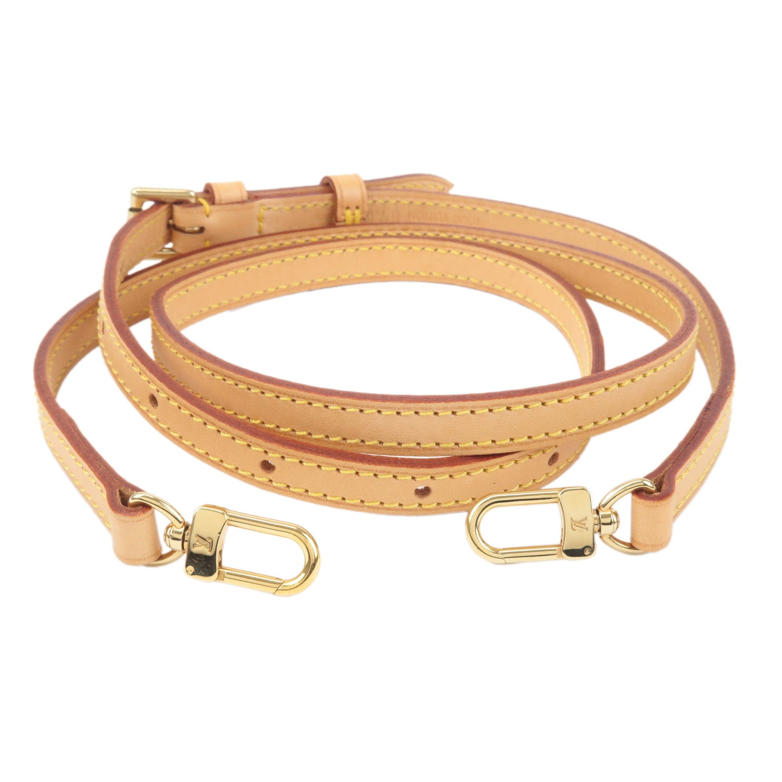 Louis Vuitton Nume Leather Adjustable Shoulder Strap 120cm J52314 Used