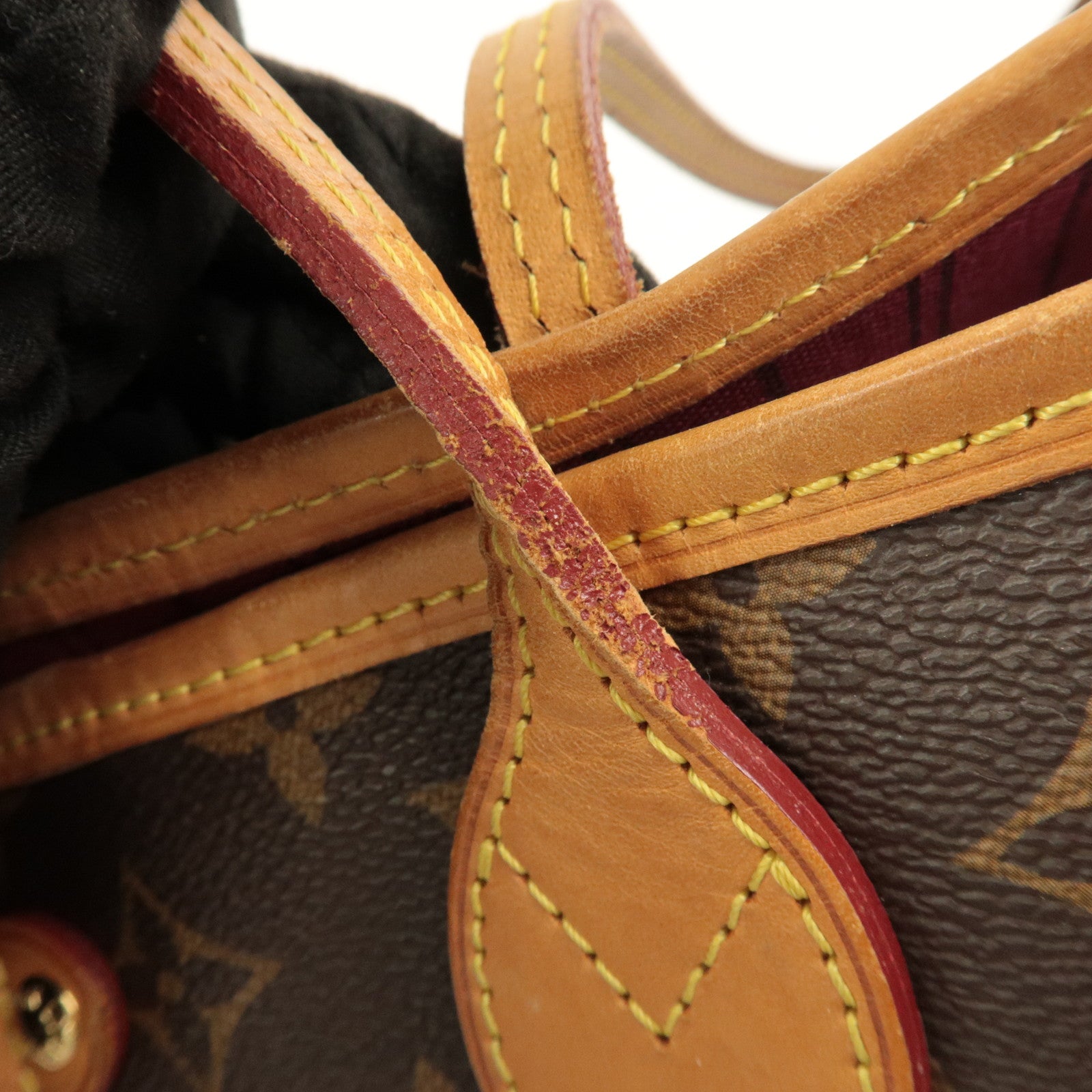 Louis Vuitton Monogram Neverfull PM Tote Bag Brown M41245 Used