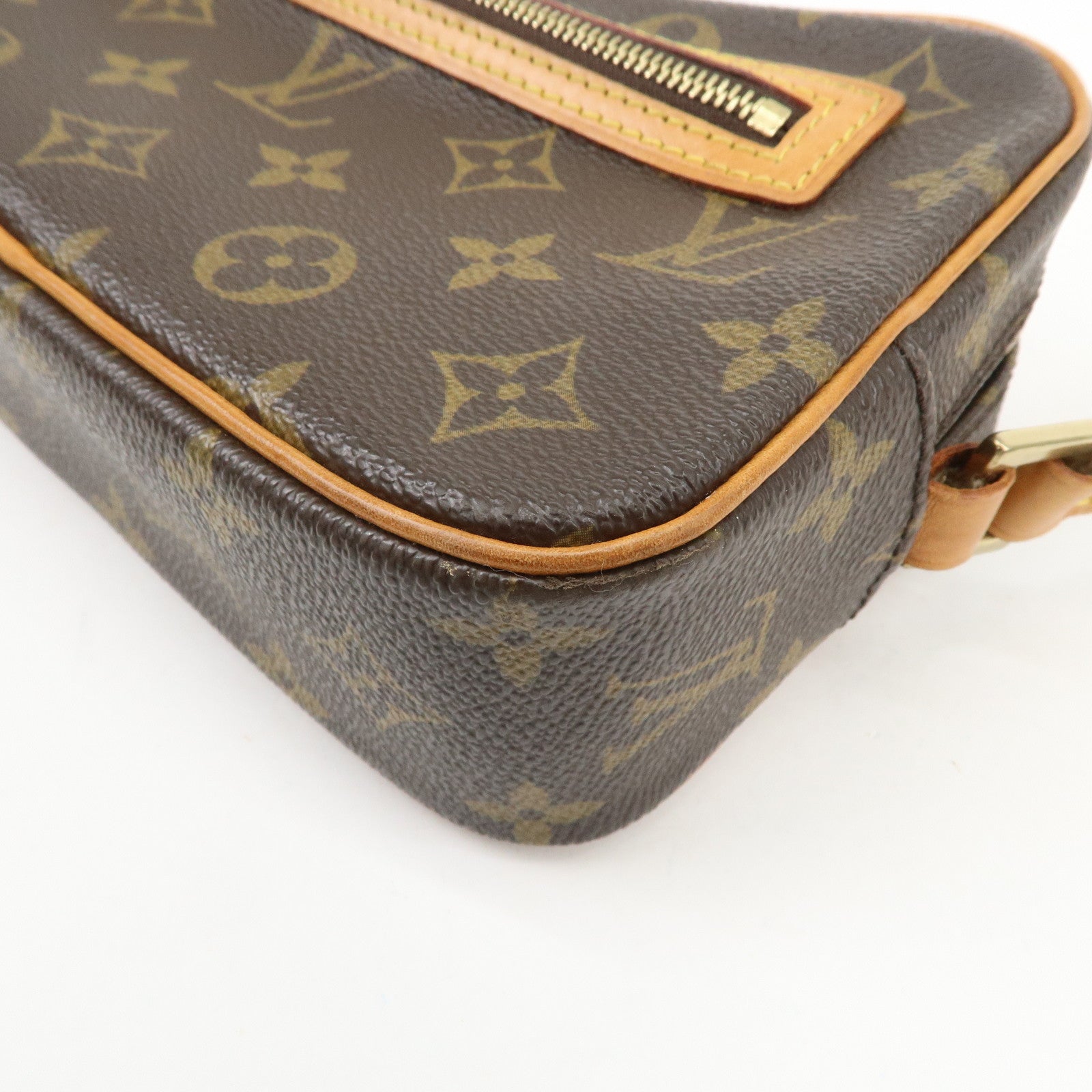 Louis Vuitton Monogram Pochette Cite Shoulder Bag Brown M51183
