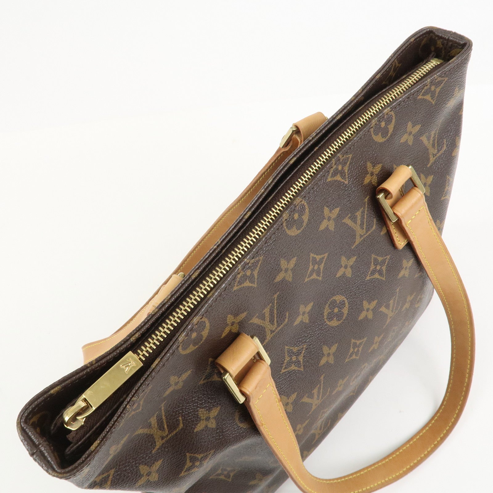 Louis Vuitton Monogram Cabas Piano Tote Bag Hand Bag M51148