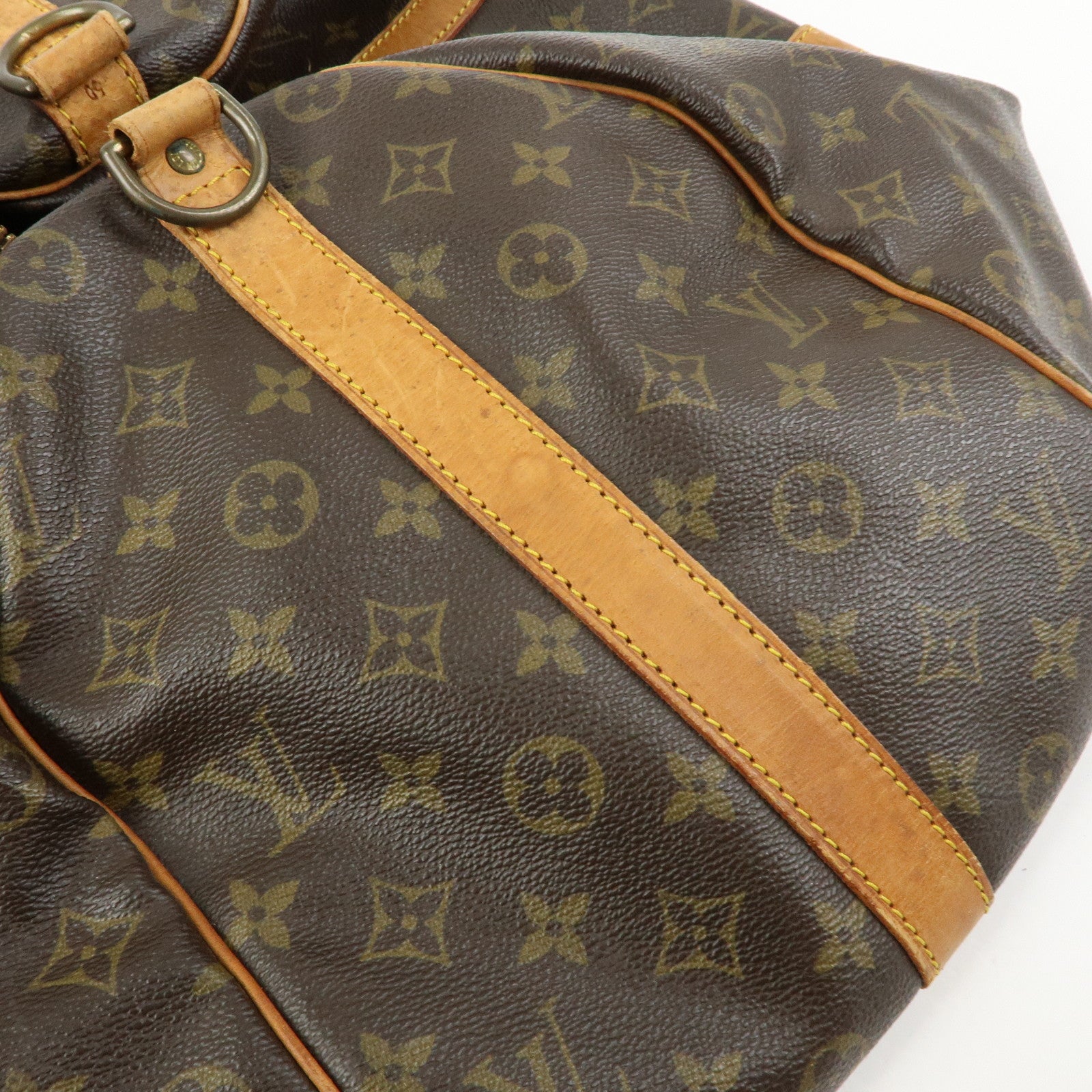 Louis Vuitton Monogram Keep All Bandouliere 50 Boston Bag M41416
