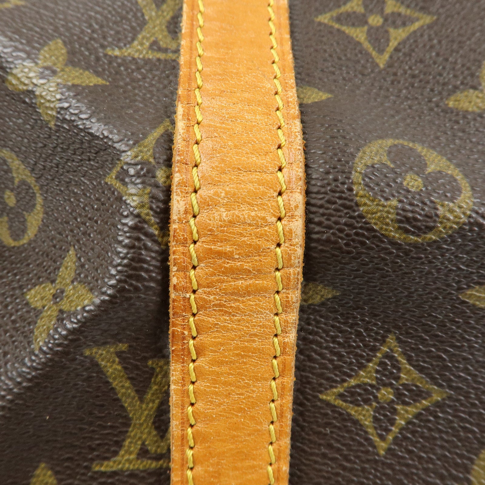 Louis Vuitton Monogram Sac Souple 35 Boston Bag Brown M41626