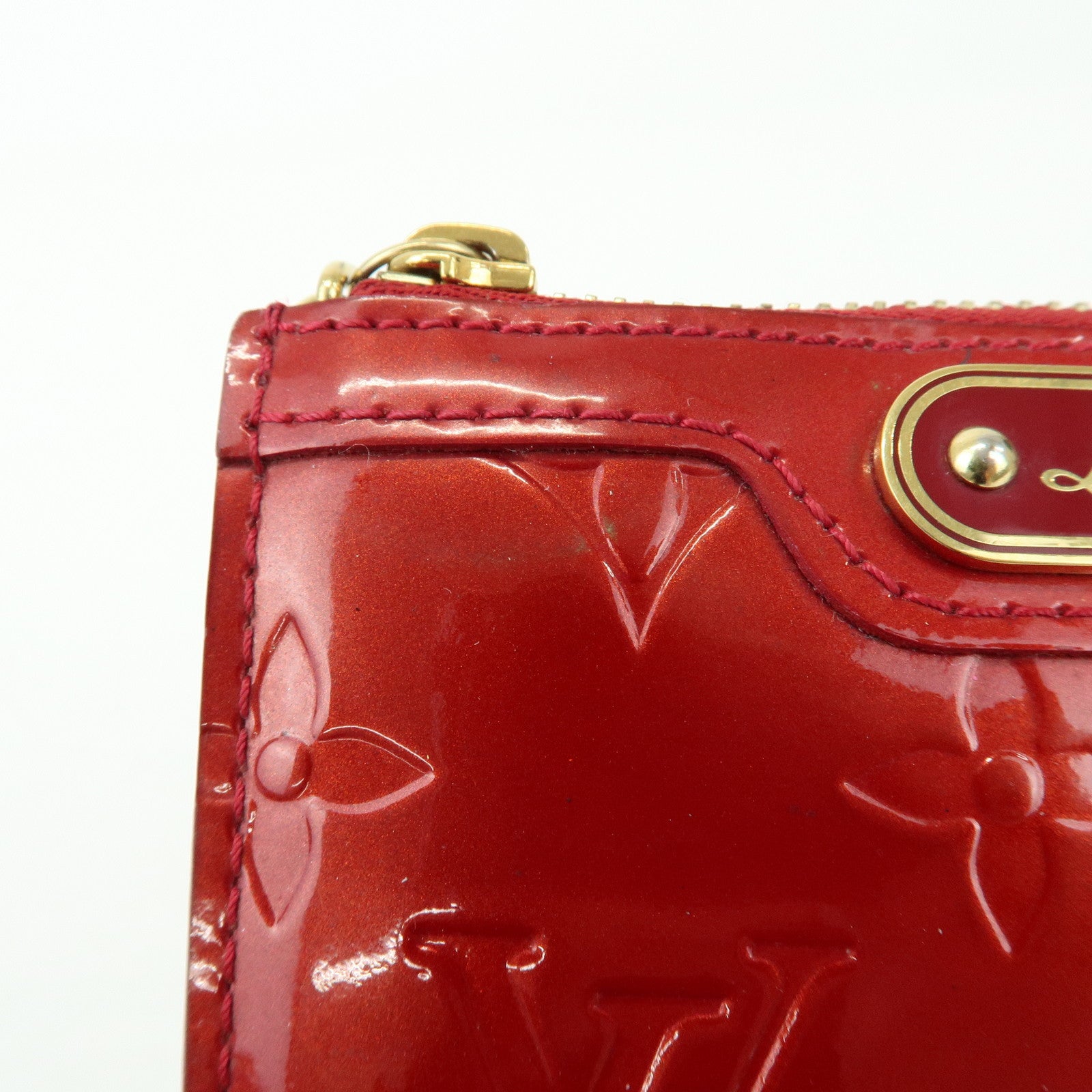 Louis Vuitton Monogram Vernis Pochette Cles NM Coin Case M93559