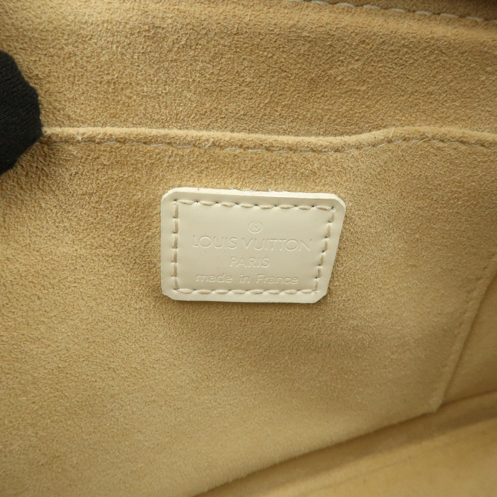Louis Vuitton Graffiti Alma Horizontal Leather Hand Bag Beige M92176