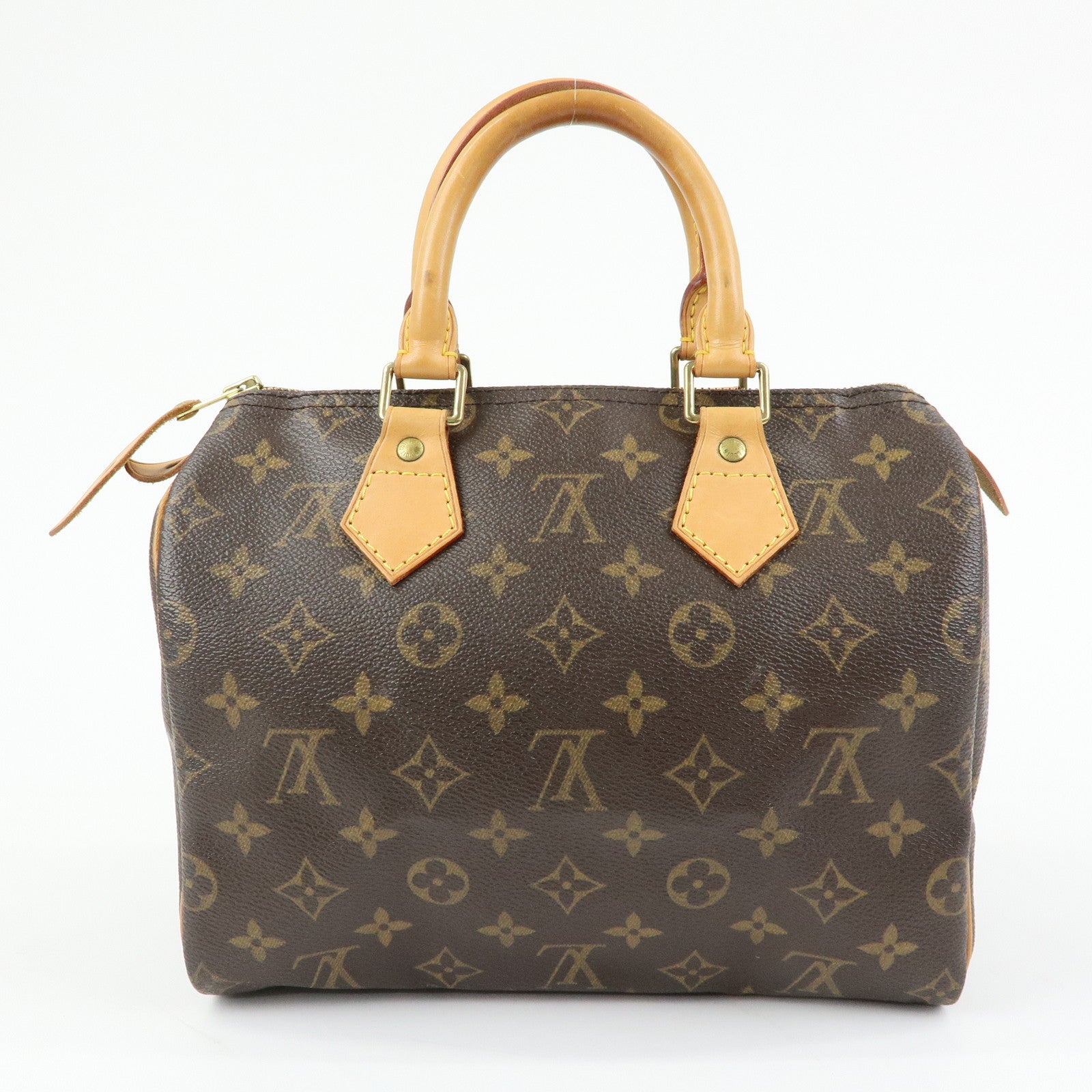 Louis Vuitton Monogram Speedy 25 Boston Bag Hand Bag Brown M41528