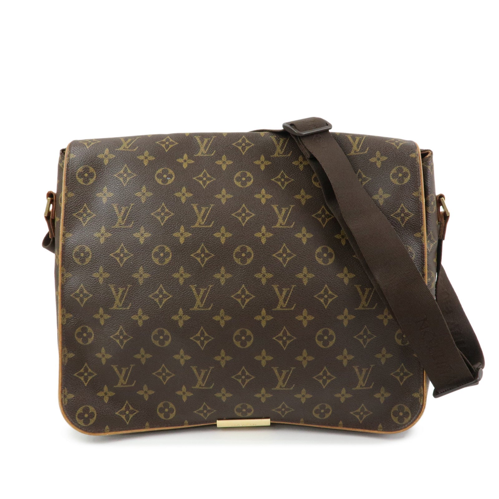 Louis Vuitton Monogram Abbesses Messenger Bag Brown M45257