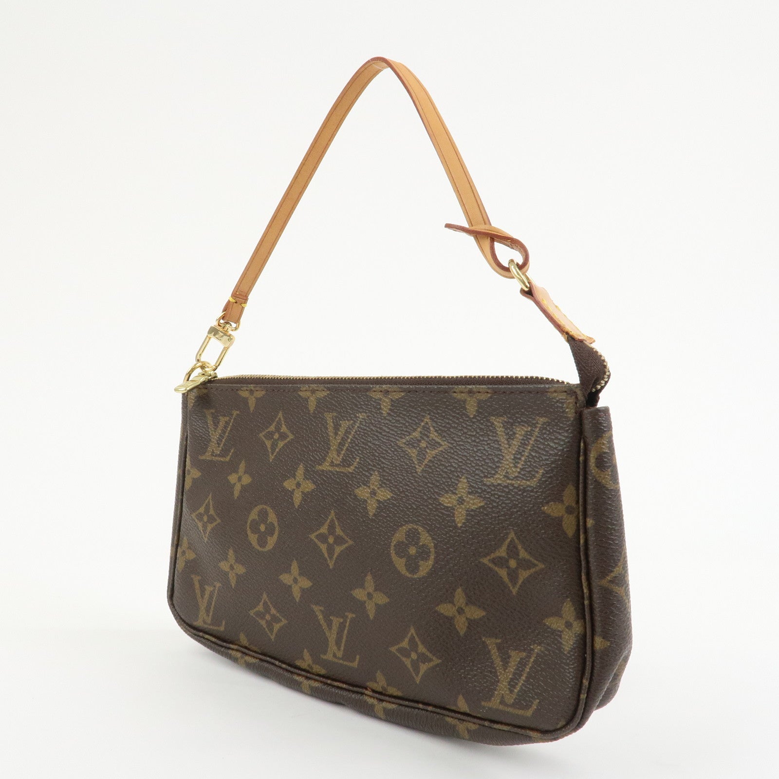 Louis Vuitton Monogram Pochette Accessoires Pouch Hand Bag M51980