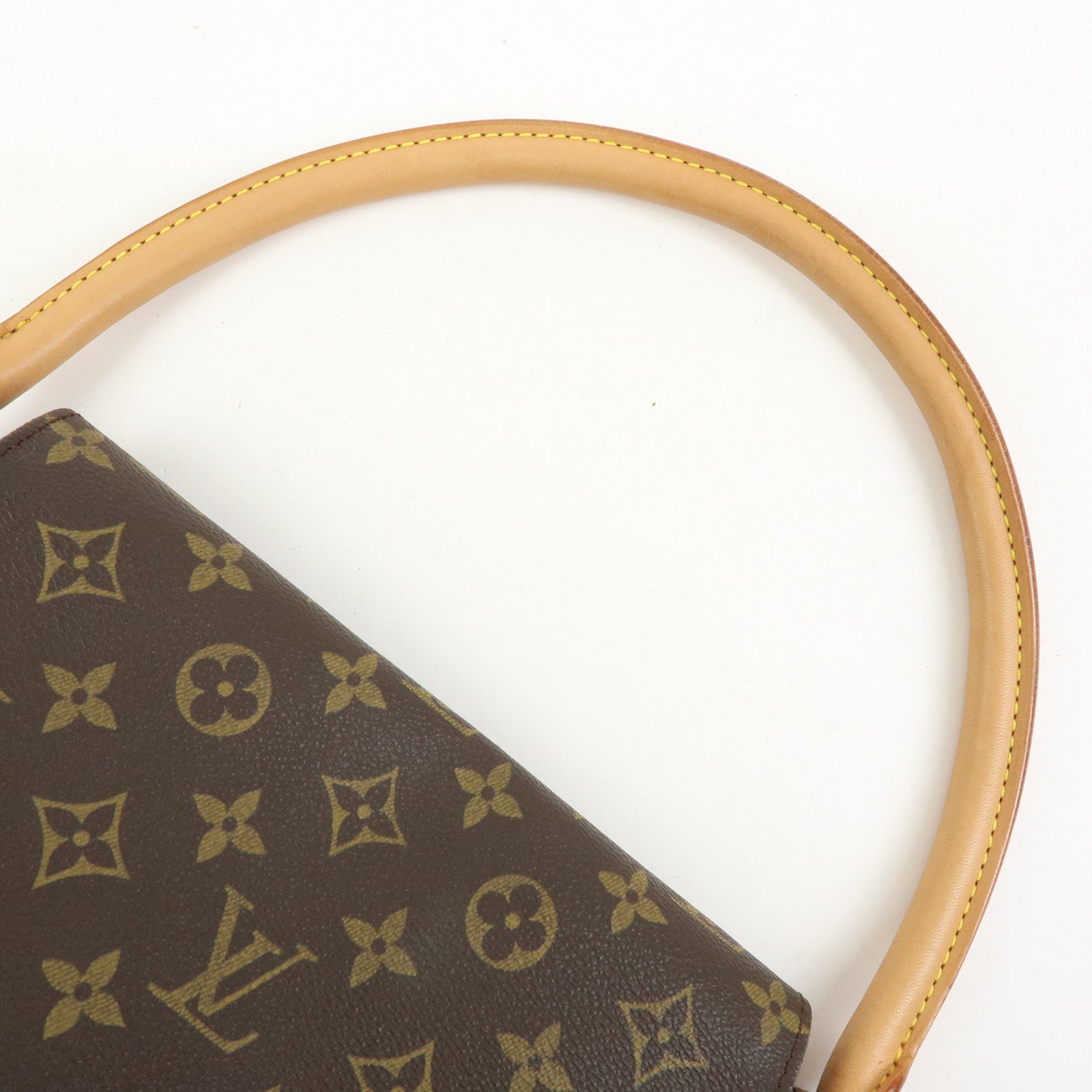 Louis Vuitton Monogram Mini Looping Shoulder Bag Brown M51147