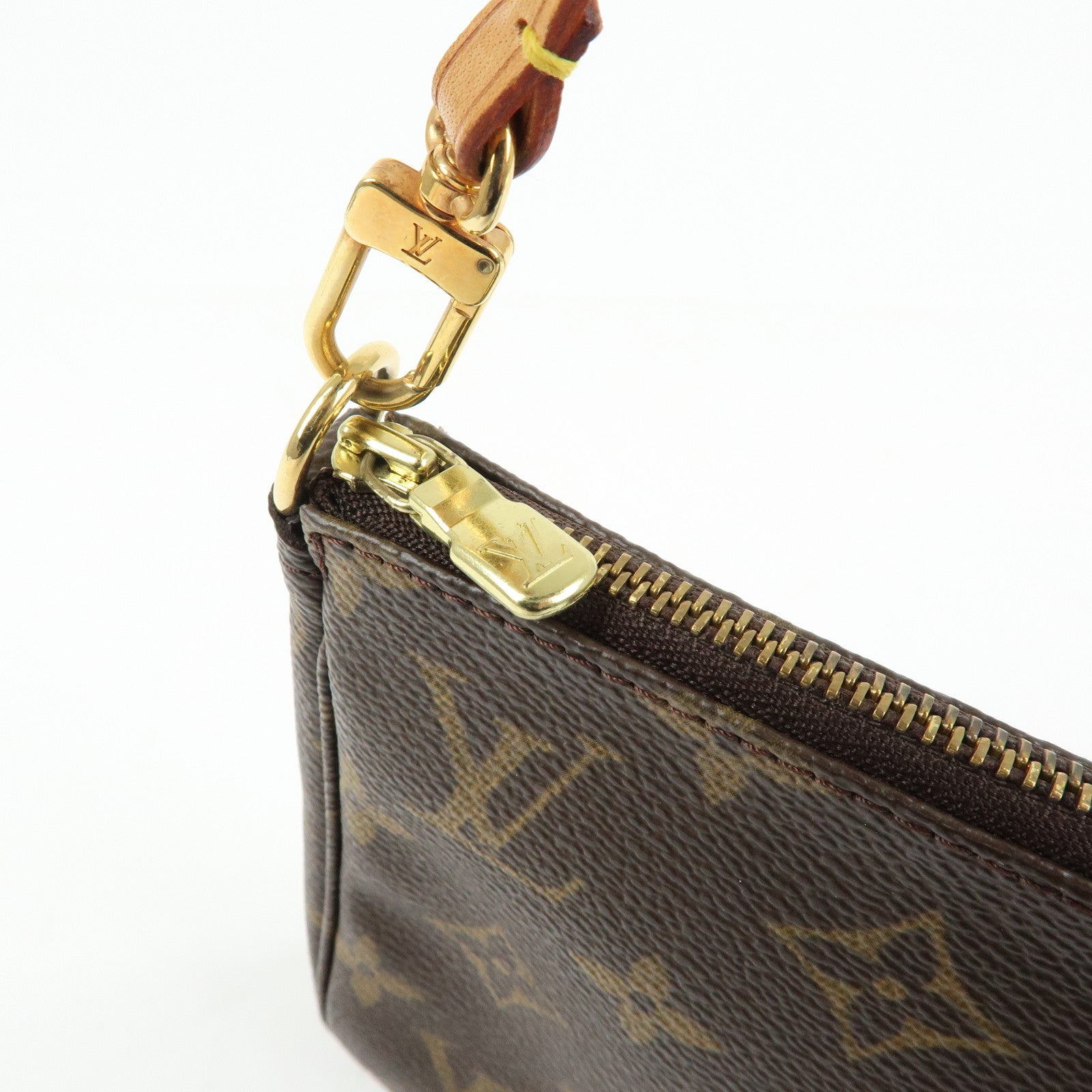 Louis Vuitton Monogram Pochette Accessoires Pouch Hand Bag M51980