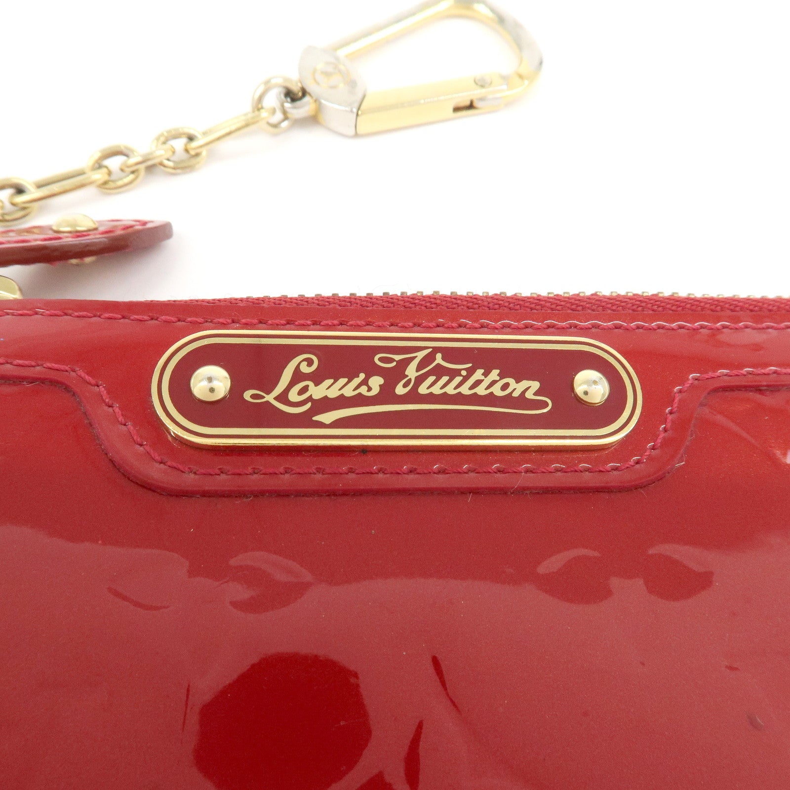 Louis Vuitton Monogram Vernis Pochette Cles NM Coin Case M93559