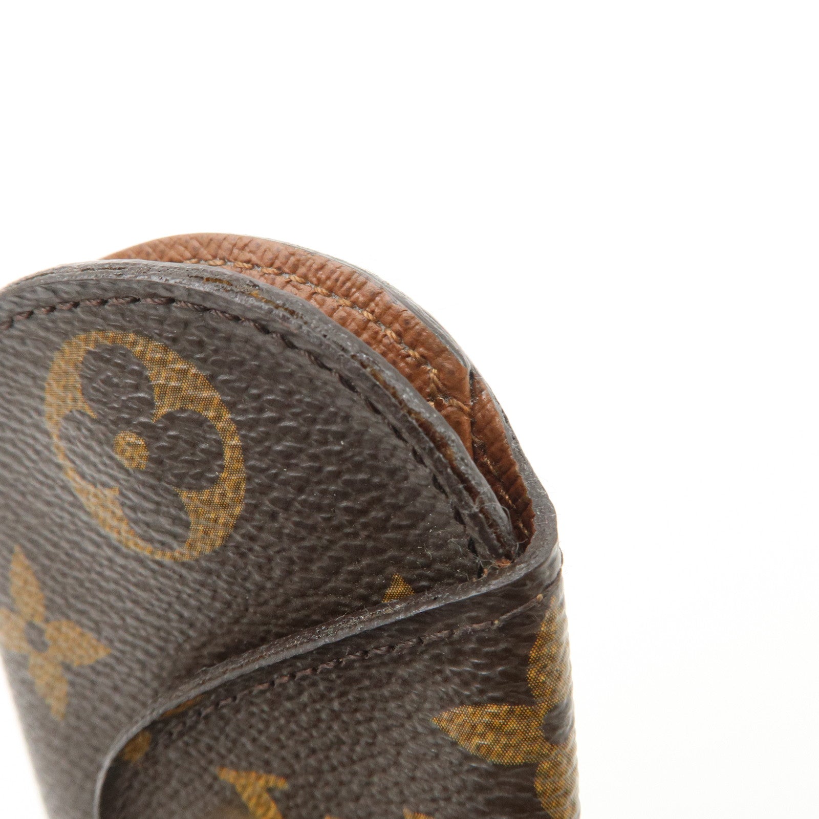 Louis Vuitton Monogram Multicles Rond PM Key Case Brown M60115