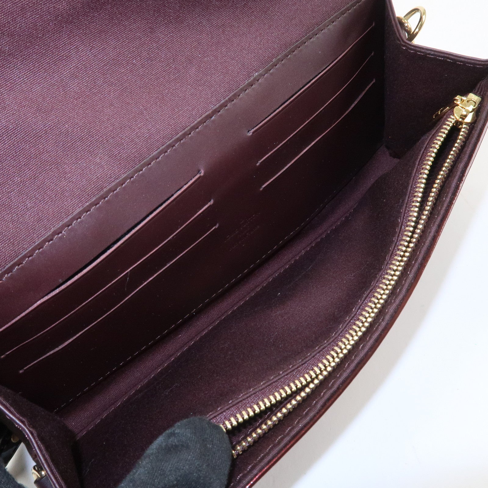 Louis Vuitton Monogram Vernis Sunset Boulevard Hand Bag M93542