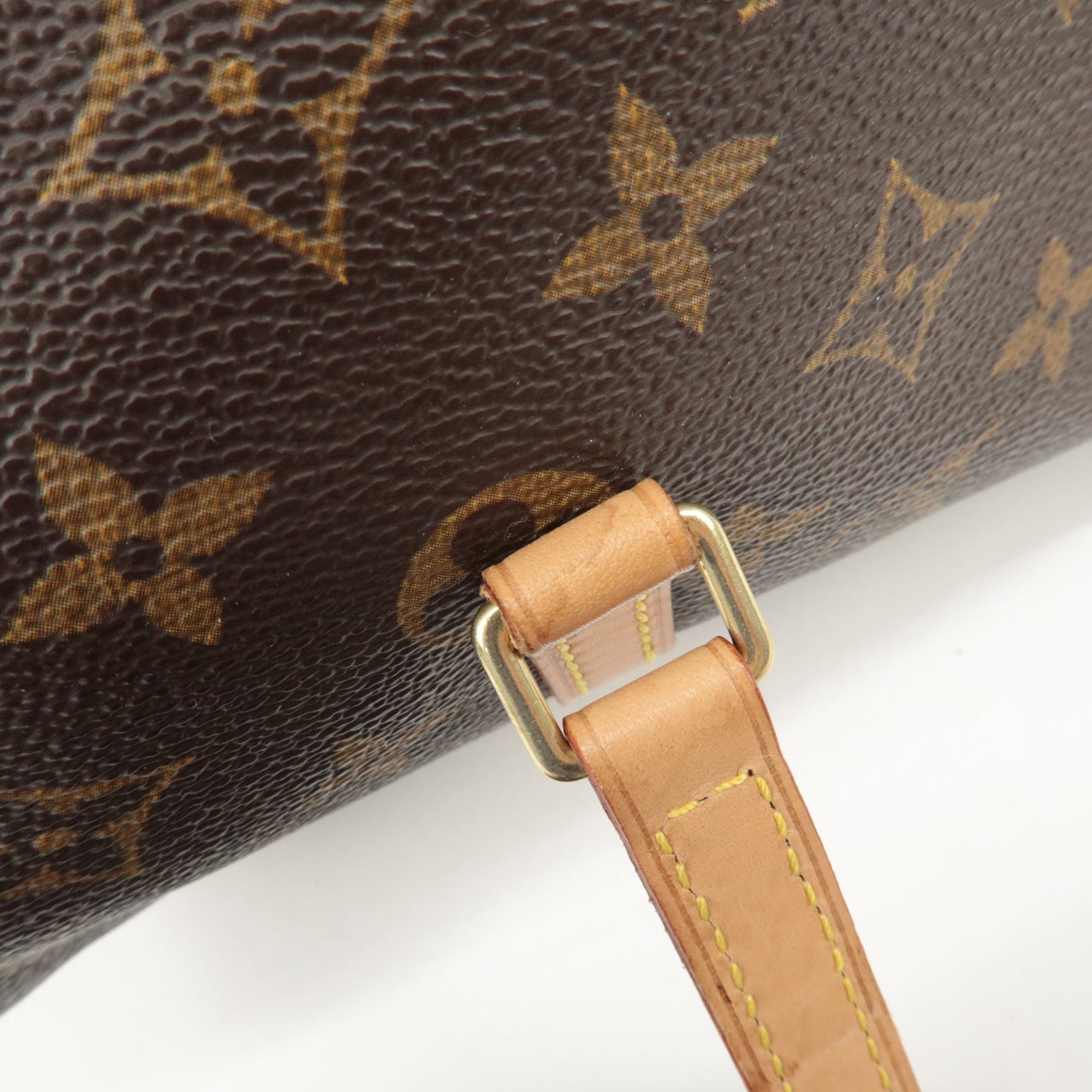 Louis Vuitton Monogram Canvas Leather Papillon 30 Brown M51385 Used