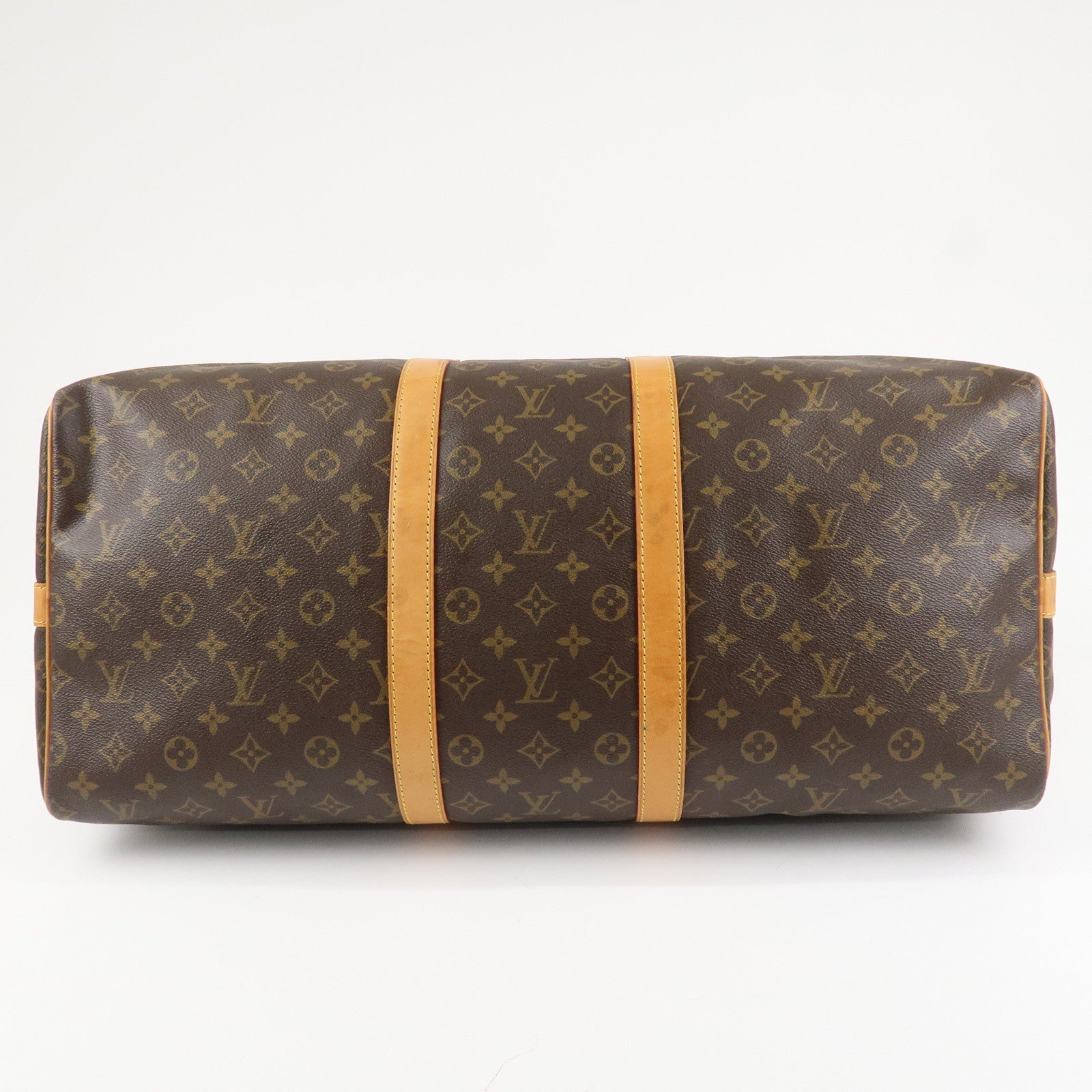 Louis Vuitton Monogram Keep All Bandouliere 55 Boston Bag M41414 Used