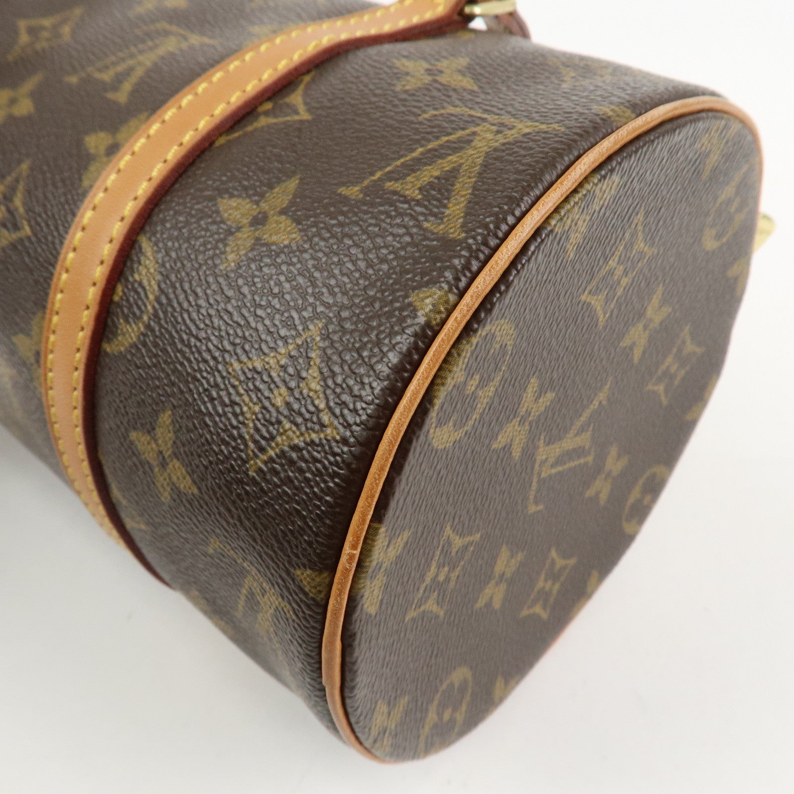 Louis Vuitton Monogram Papillon 26 Hand Bag New Style Brown M51386