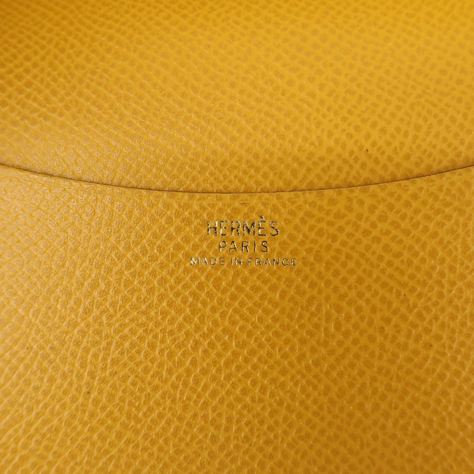 HERMES Logo Veau Epsom Leather Agenda PM Planner Cover A Stamped