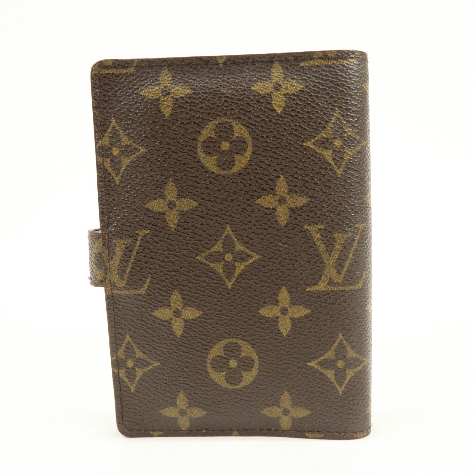 Louis Vuitton Monogram Agenda PM Planner Cover Brown R20005