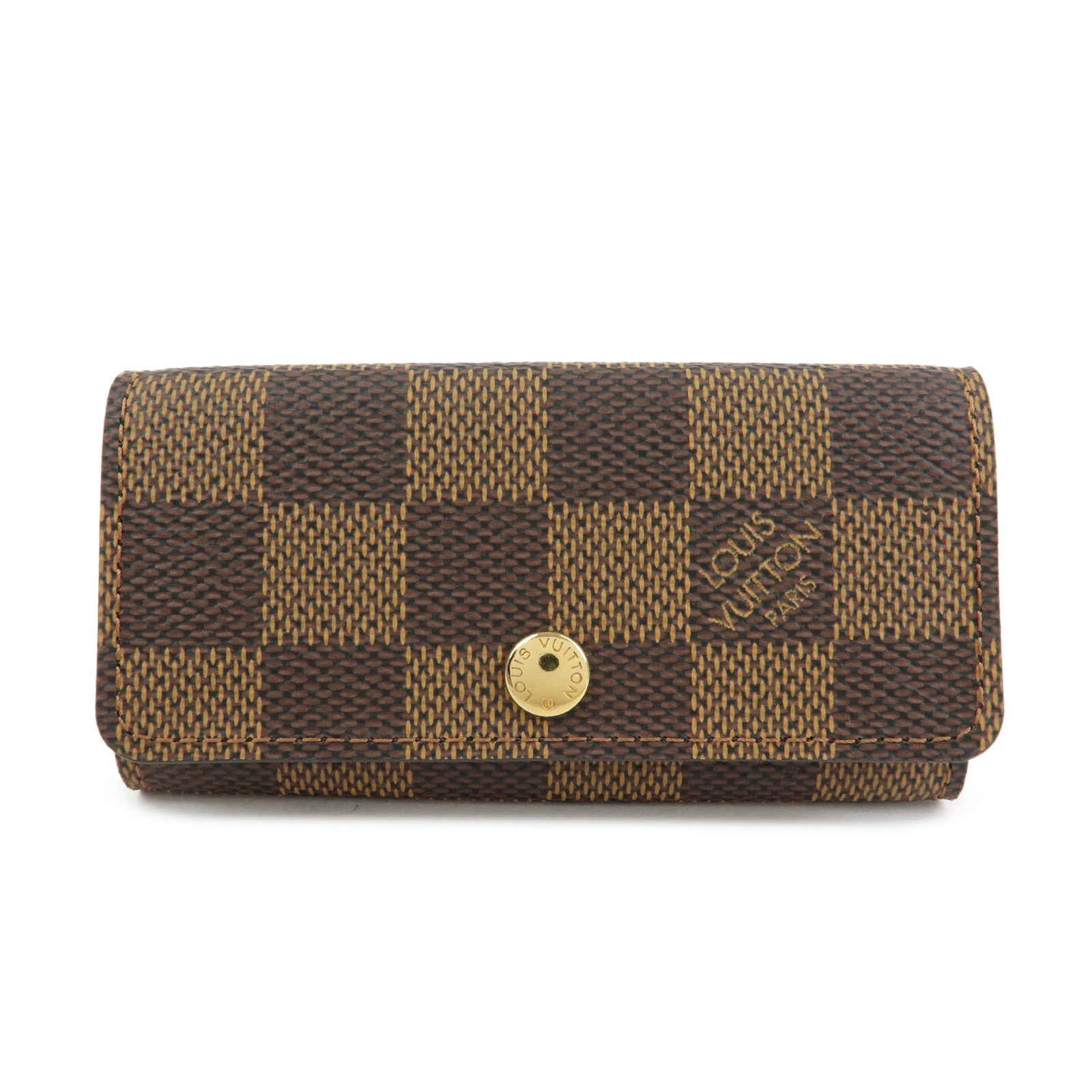 Louis Vuitton Damier Multicles 4 Key Case Damier Ebene N62631