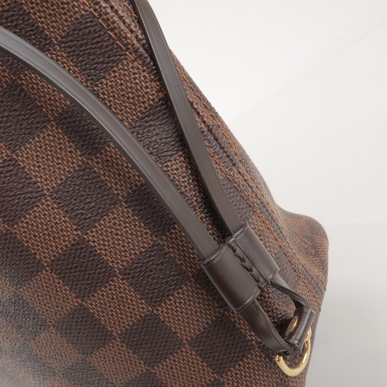 Louis Vuitton Damier Neverfull PM Canvas Tote Bag Brown N41359