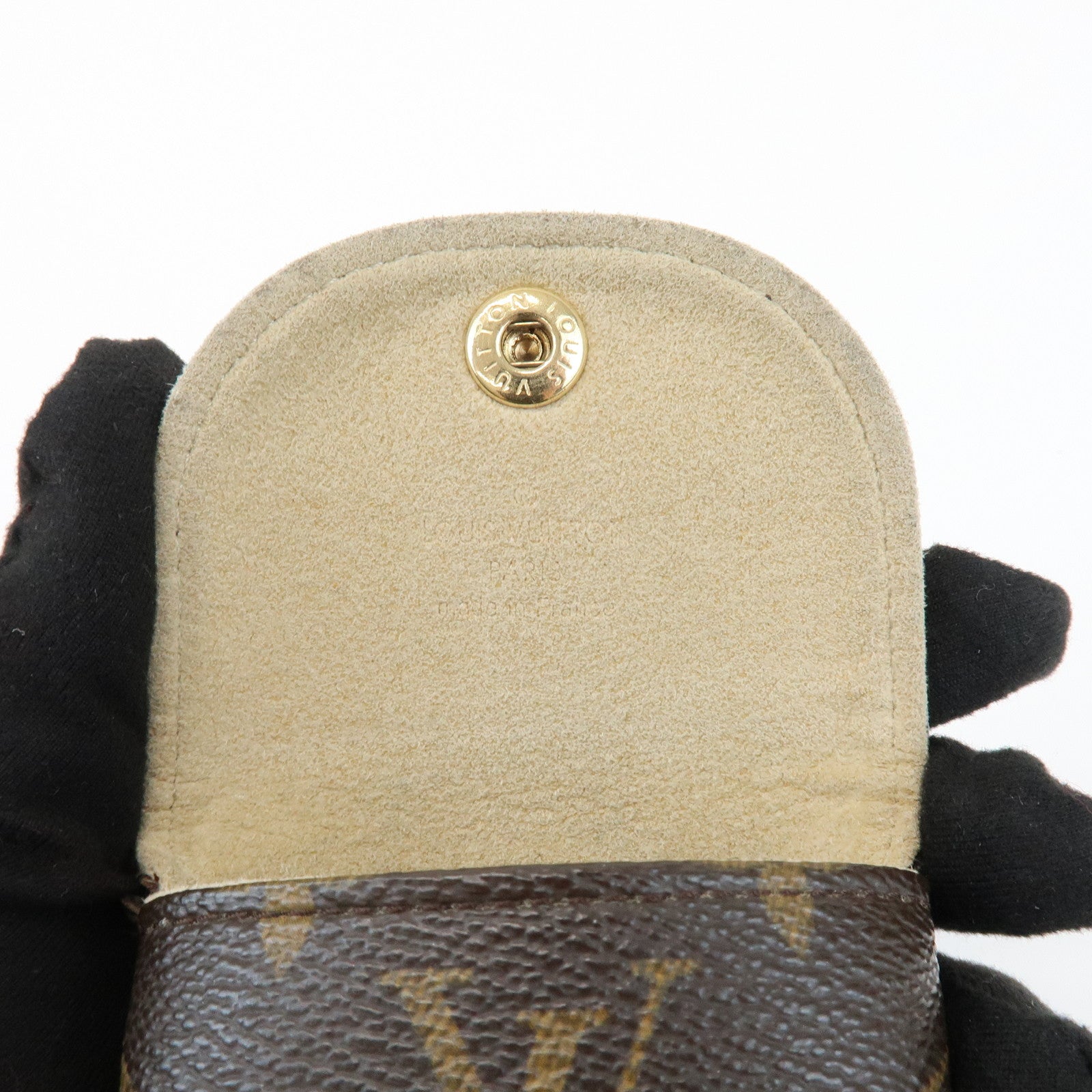 Louis Vuitton Monogram Etui Telefonne MM Phone Case Brown M66546