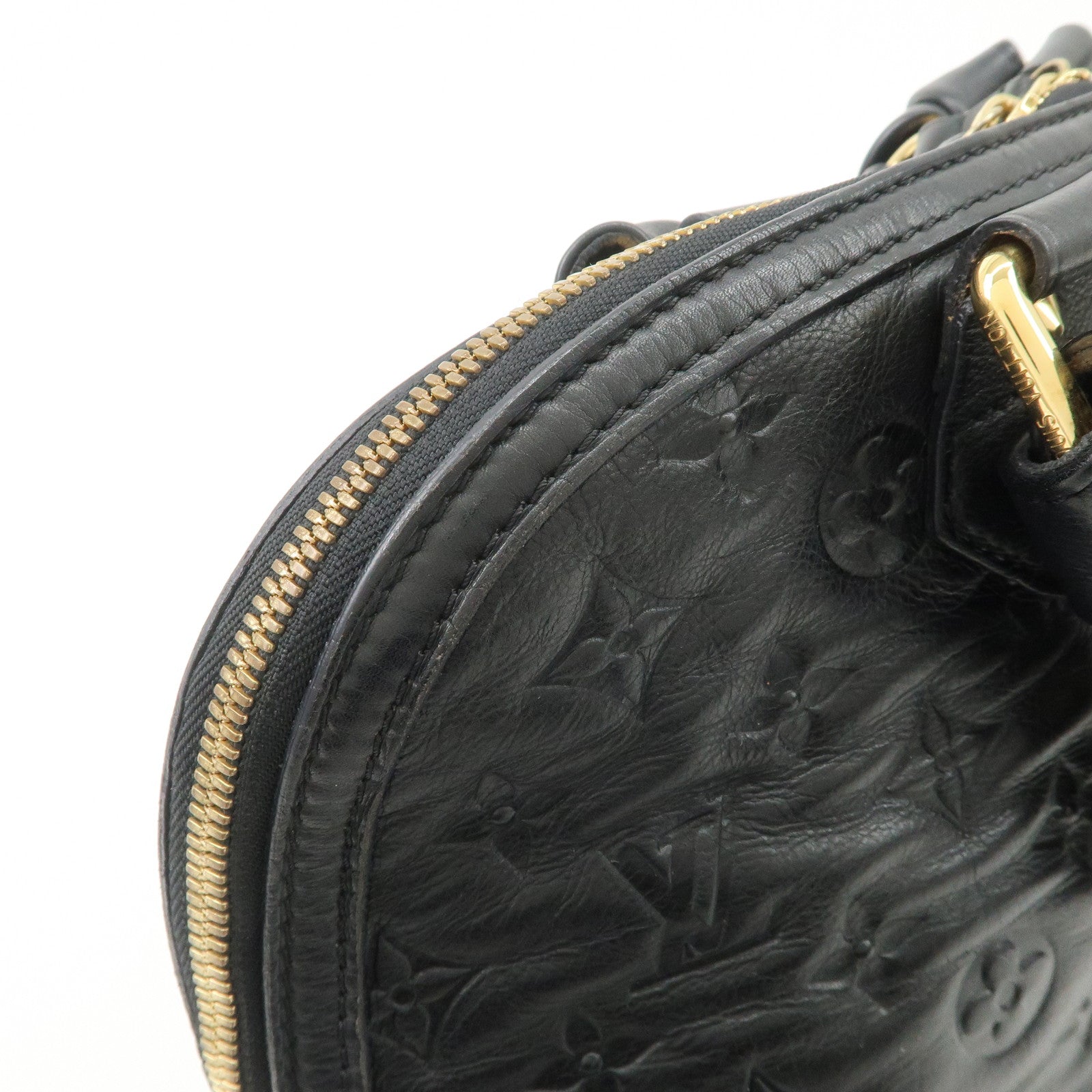 Louis Vuitton Monogram Double Jeu Neo Alma Hand Bag Noir M40286 Used