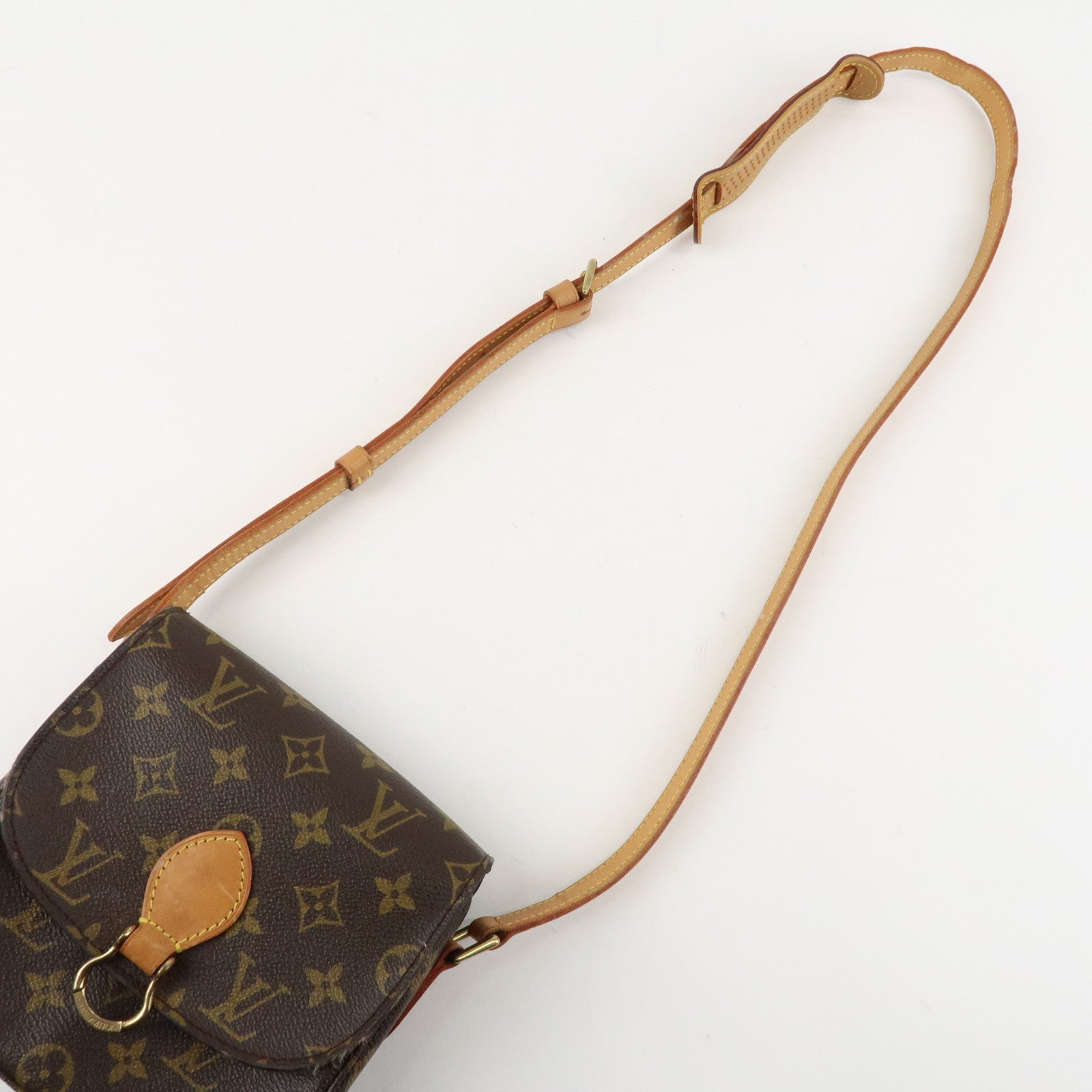 Louis Vuitton Monogram Mini Saint Cloud PM Shoulder Bag M51244 Used