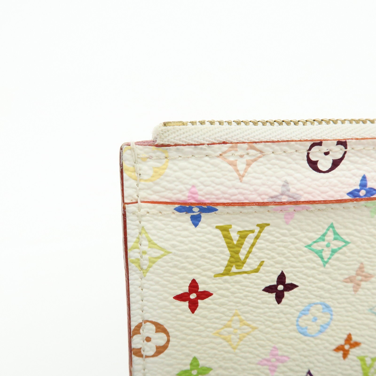 Louis Vuitton Monogram Multicolor Pochette Cles Coin Case M93734