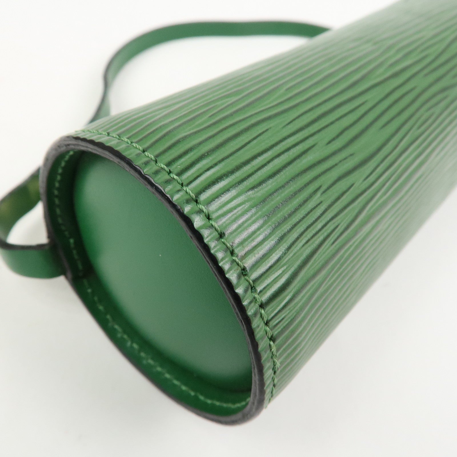 Louis Vuitton Epi Mini Pouch For Soufflot Hand Bag Borneo Green