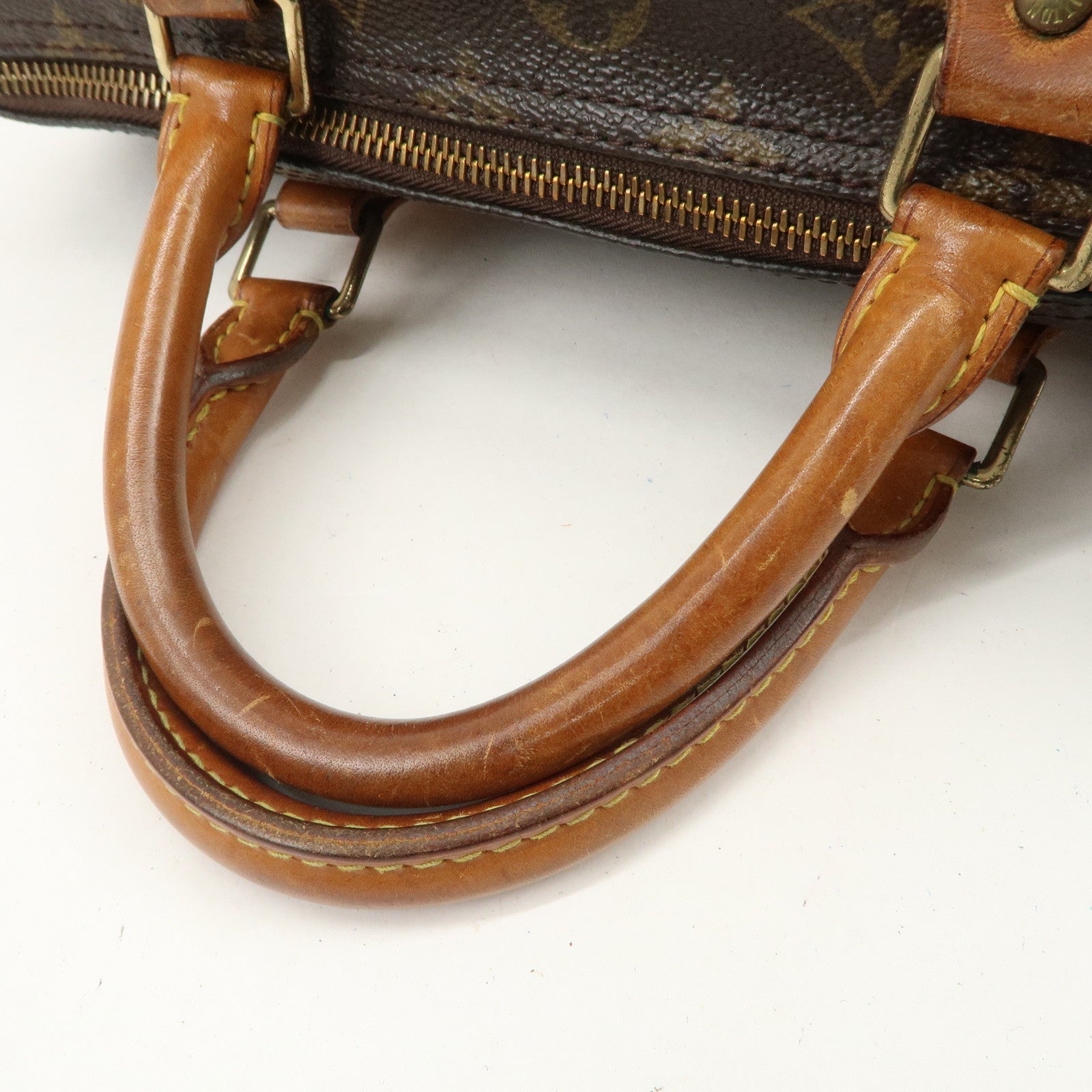 Louis Vuitton Monogram Speedy 30 Boston Bag Hand Bag Brown M41526