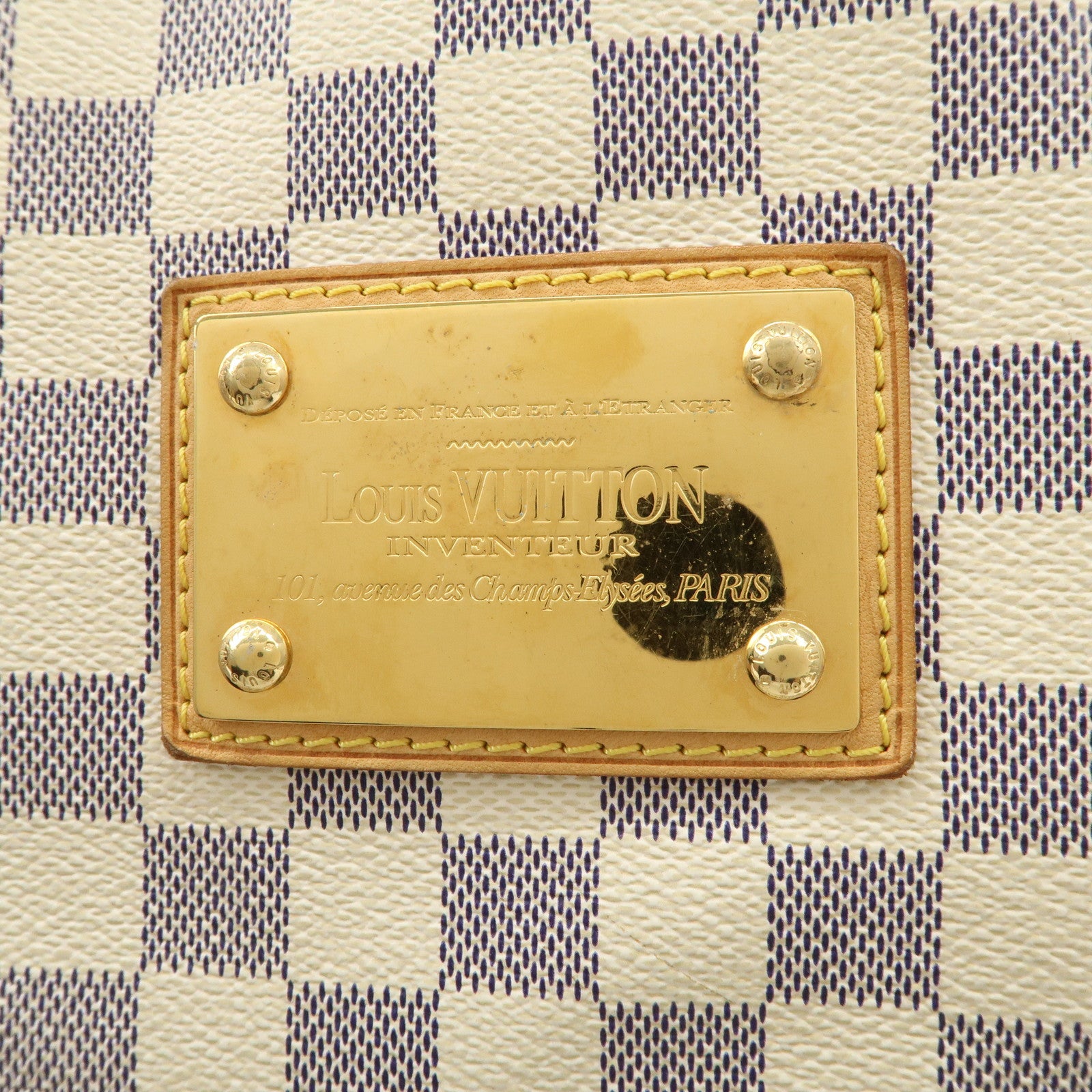 Louis Vuitton Damier Azur Canvas Galliera GM Shoulder Bag N55216