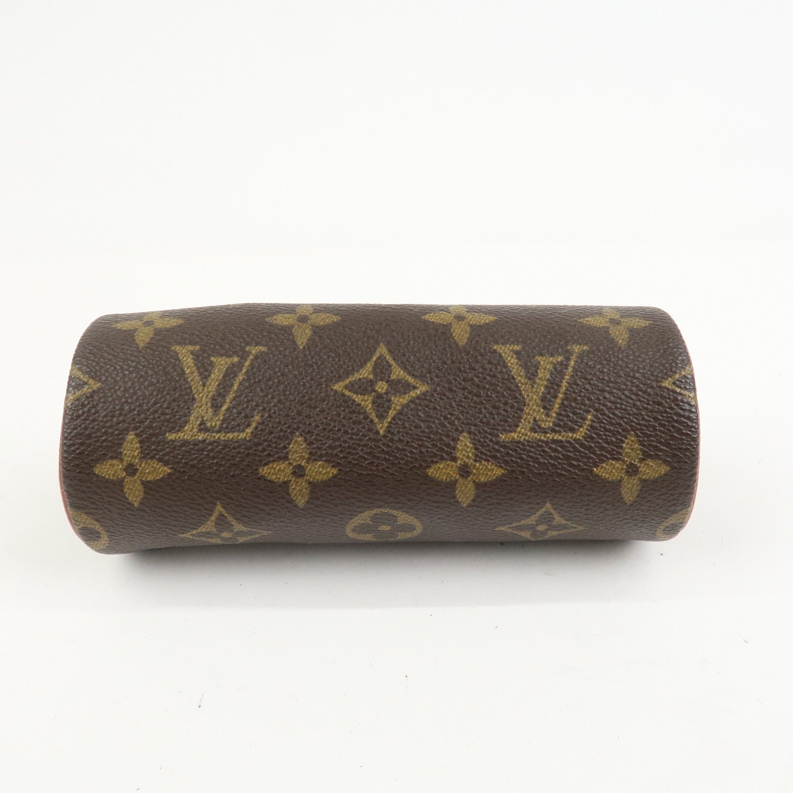 Louis Vuitton Monogram Mini Pouch for Papillon Bag Old Style Brown
